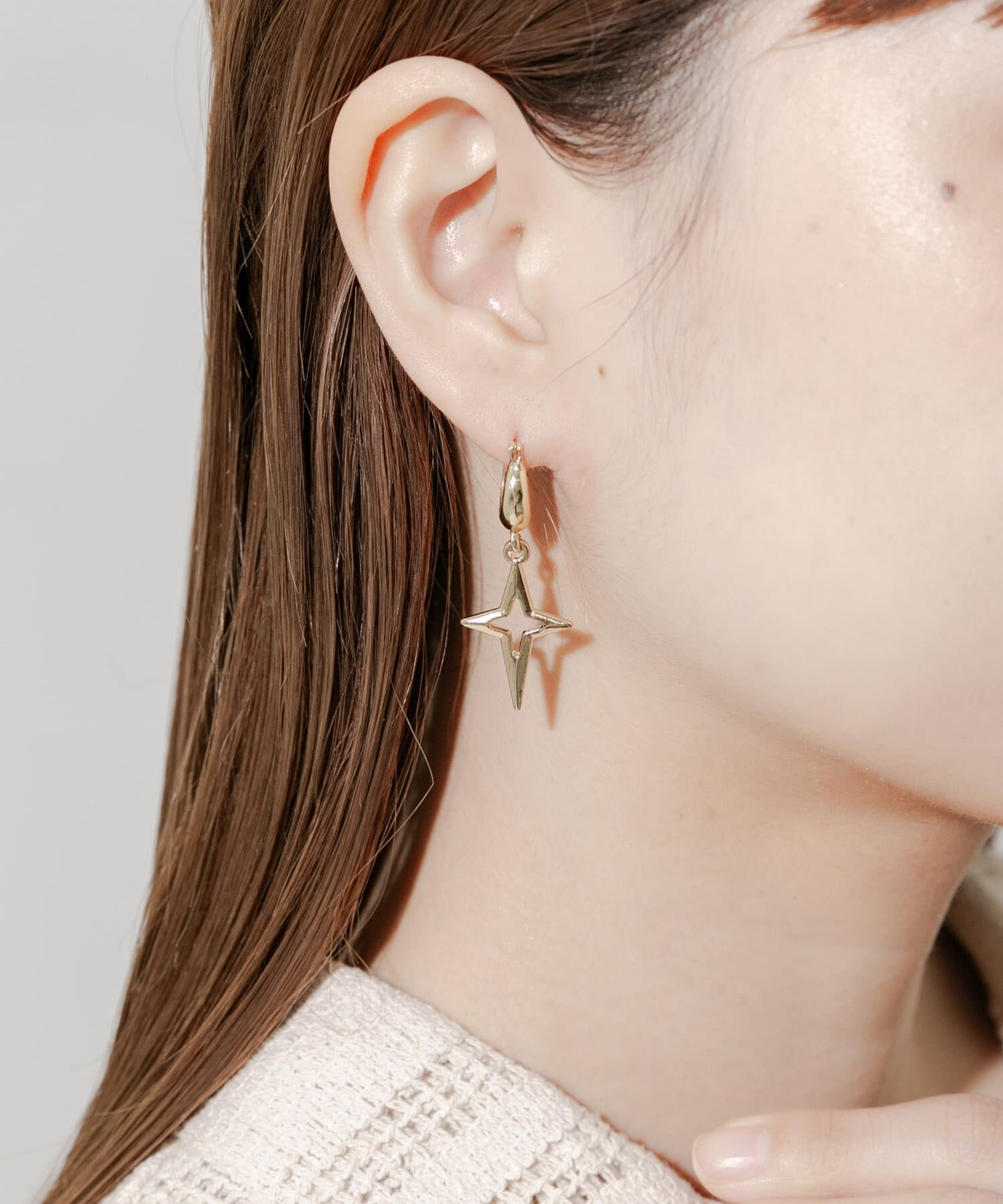 SMELLY「スターアシメピアス」|ピアス|