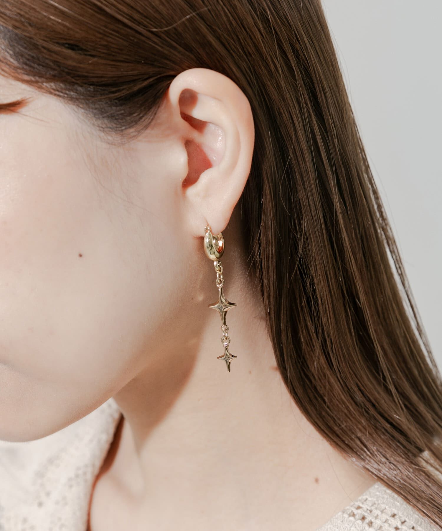 SMELLY「スターアシメピアス」|ピアス|