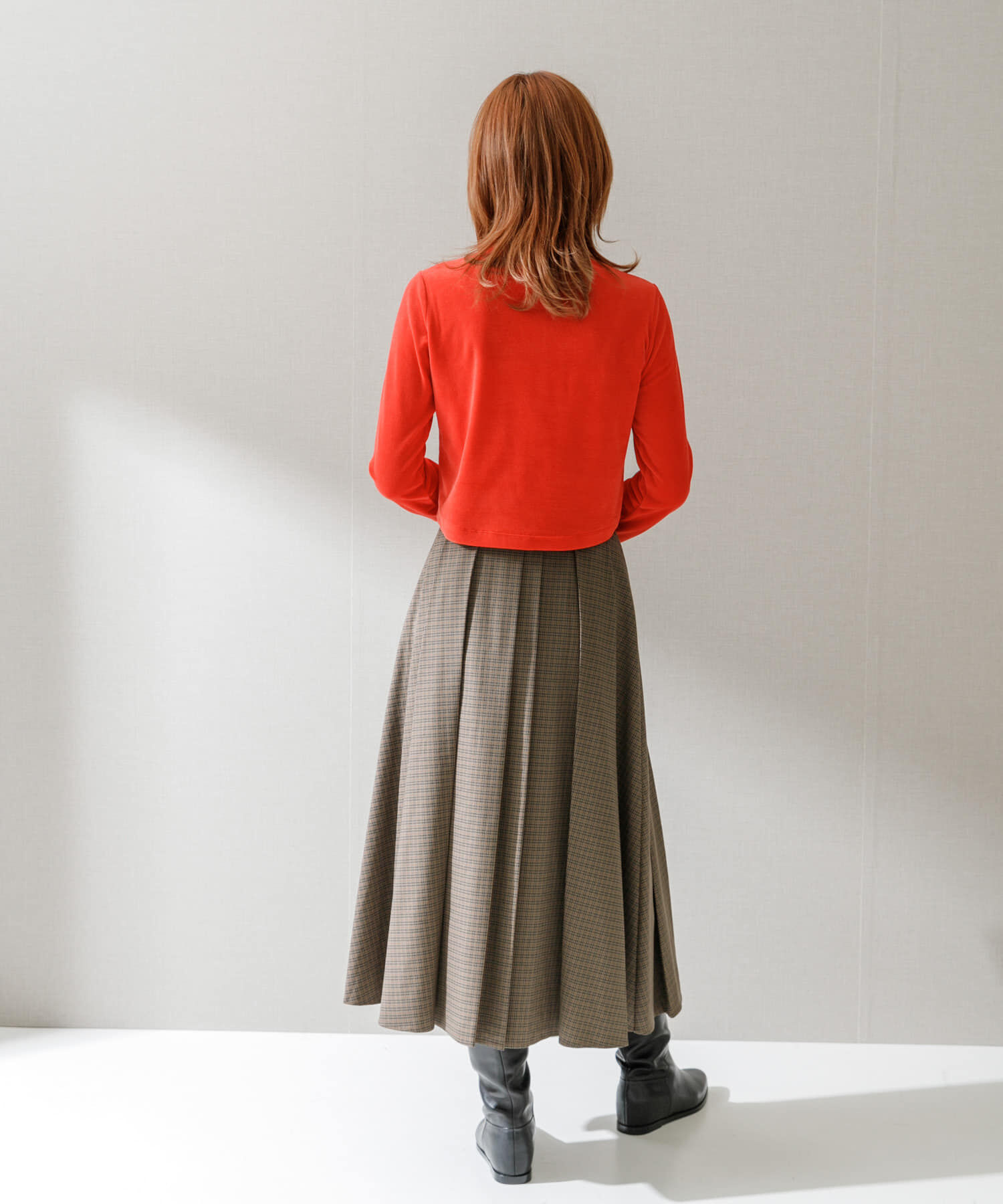 URBAN RESEARCH ROSSO「コンパクトベロアカーディガン」|カーディガン|