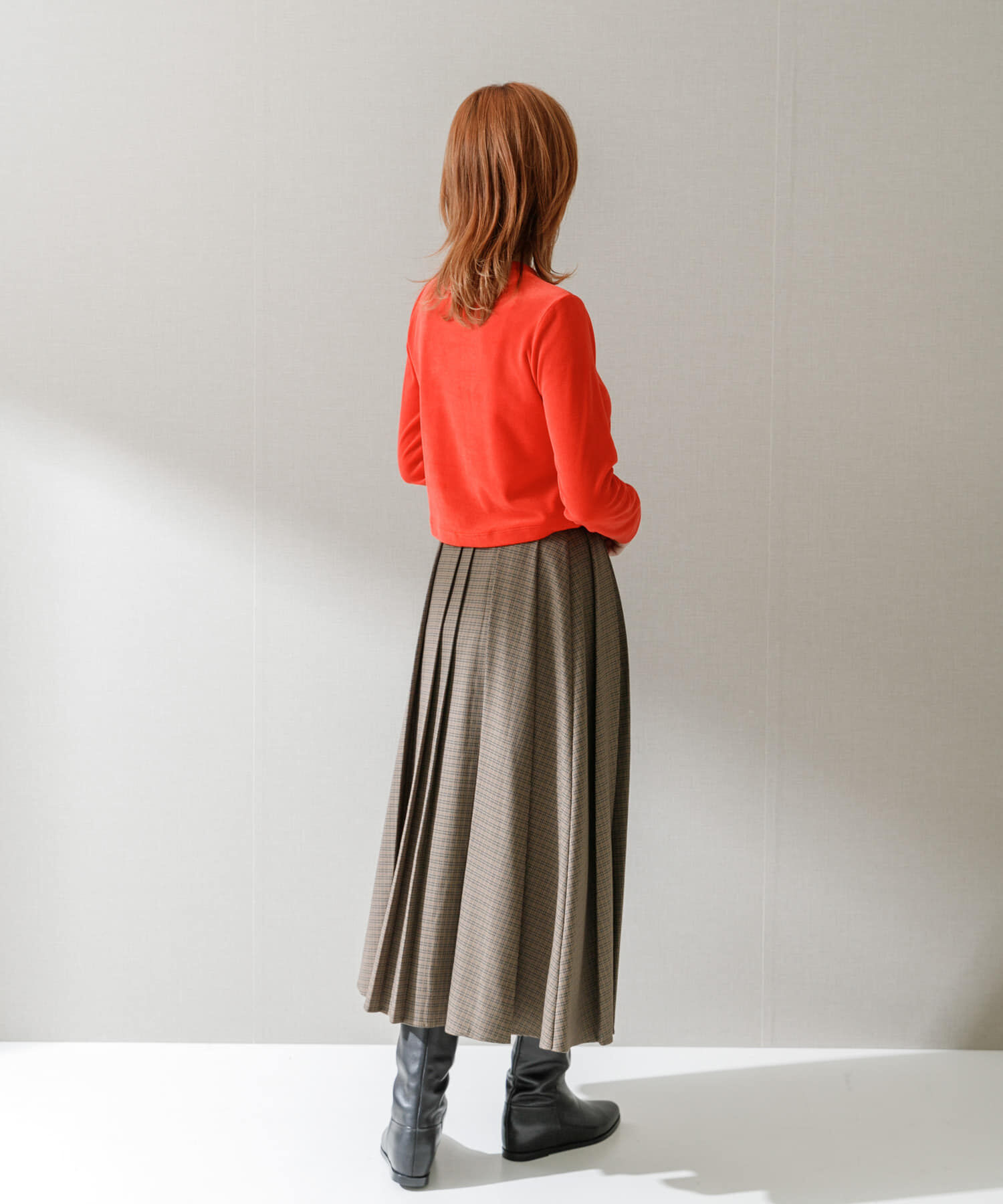 URBAN RESEARCH ROSSO「コンパクトベロアカーディガン」|カーディガン|