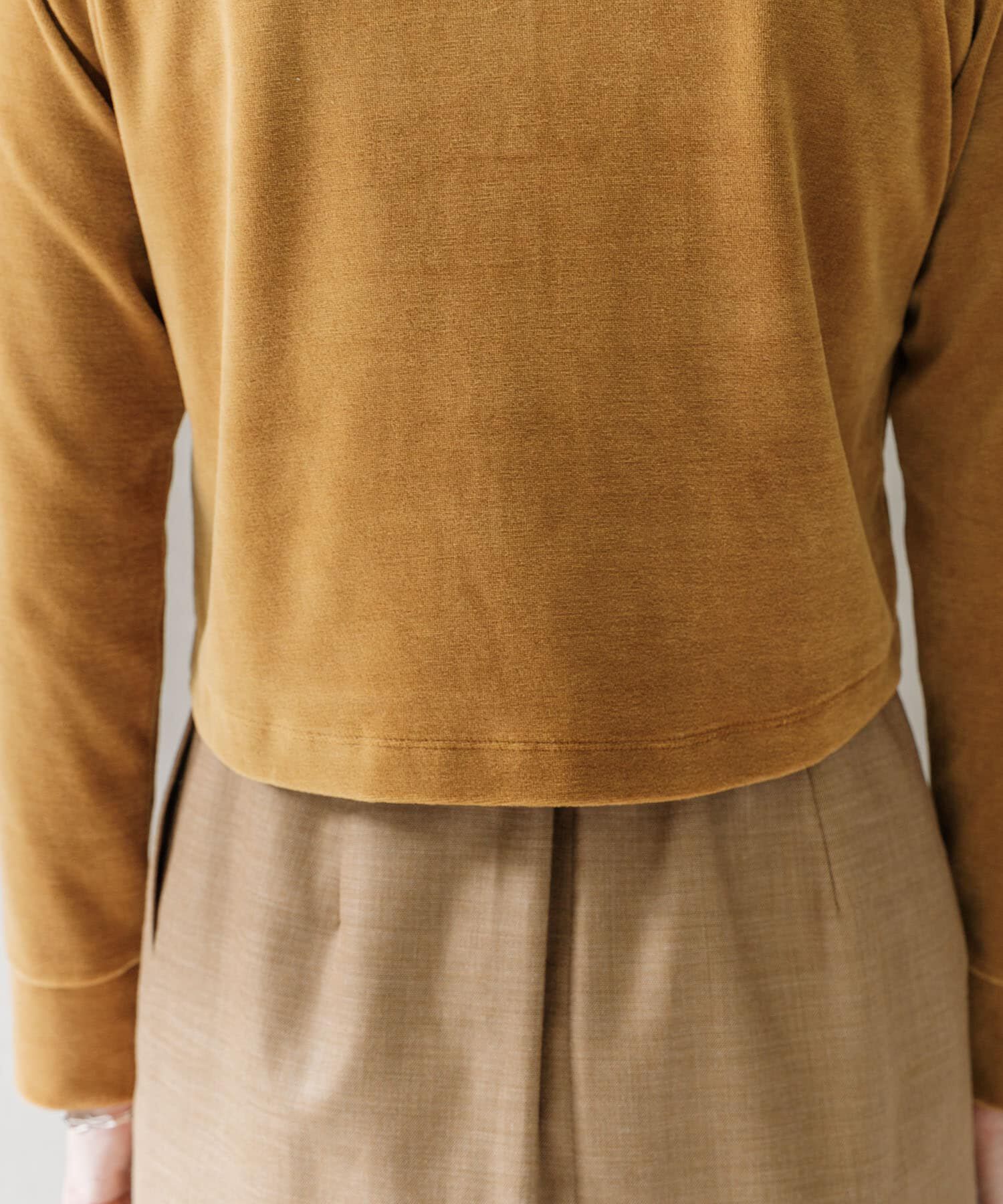 URBAN RESEARCH ROSSO「コンパクトベロアカーディガン」|カーディガン|