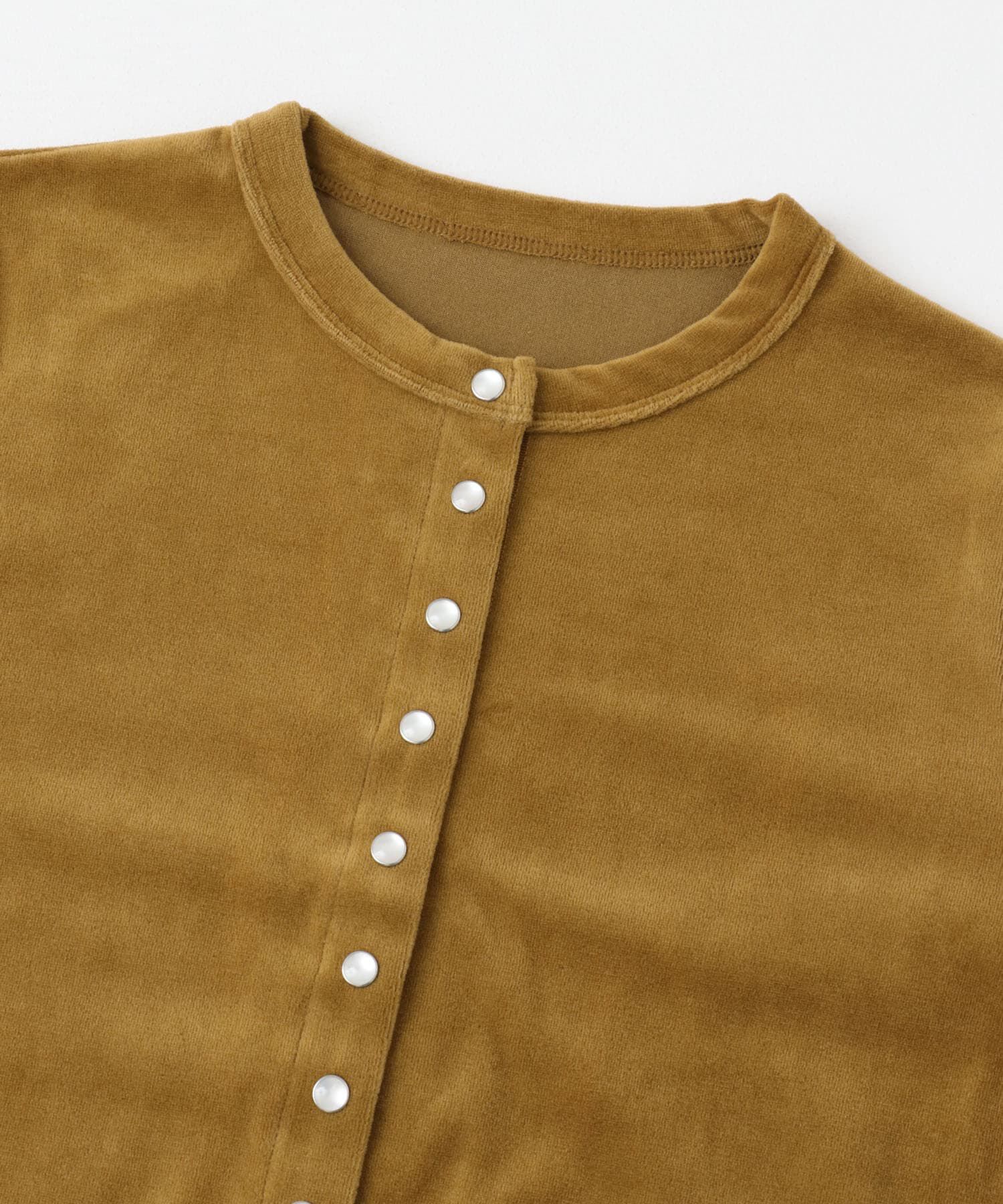 URBAN RESEARCH ROSSO「コンパクトベロアカーディガン」|カーディガン|