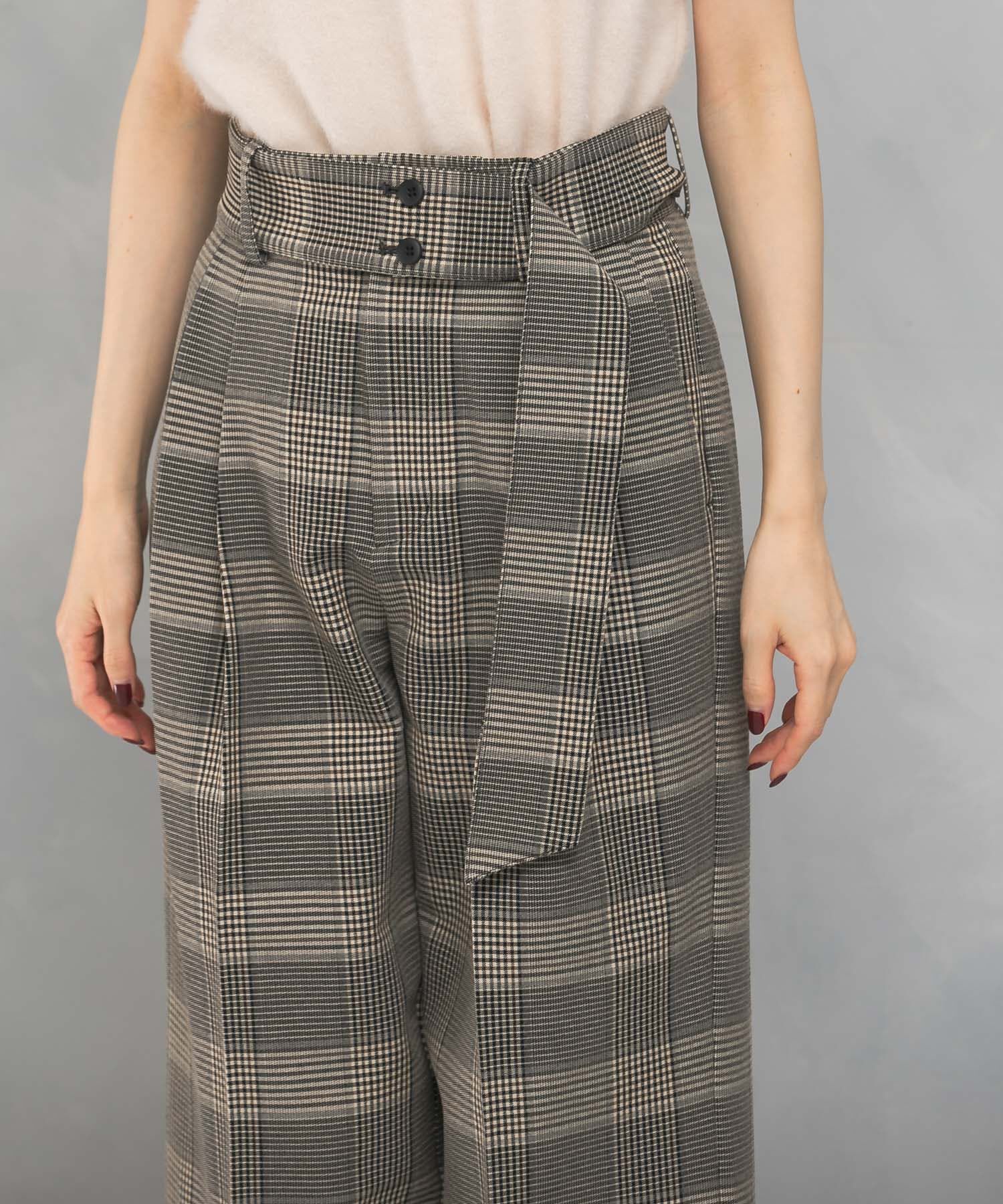 URBAN RESEARCH ROSSO「チェックベルトパンツ」|その他|