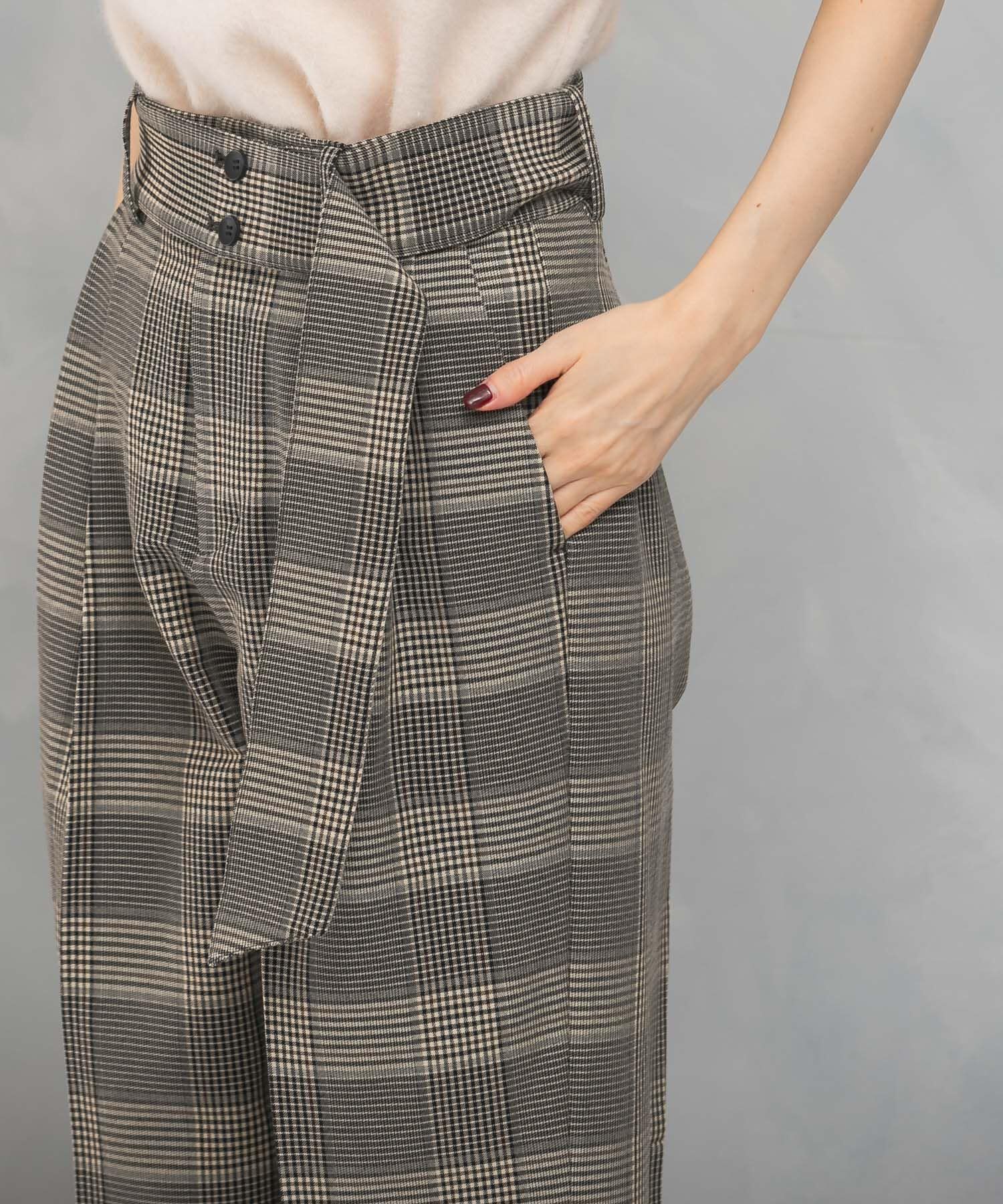 URBAN RESEARCH ROSSO「チェックベルトパンツ」|その他|