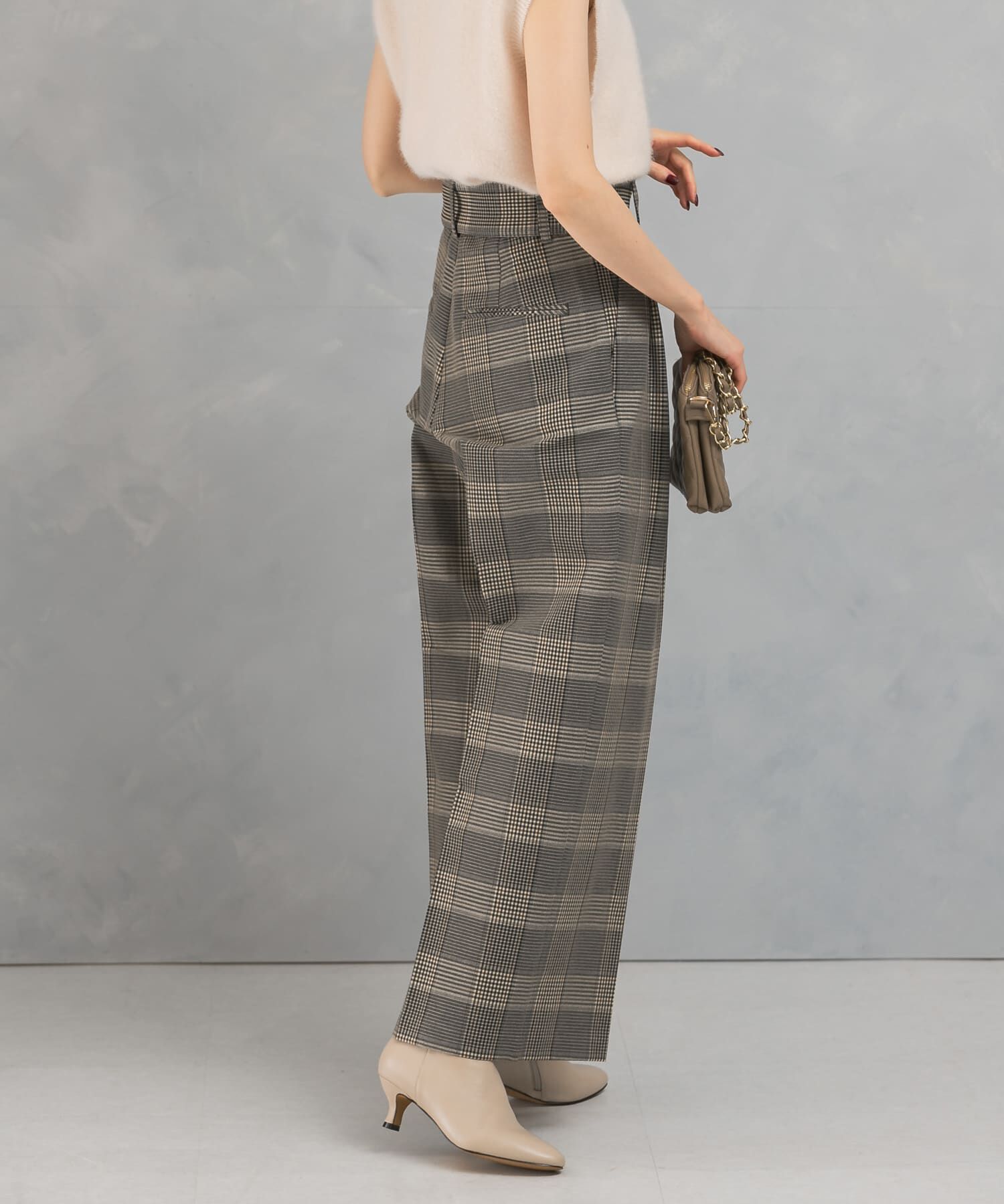 URBAN RESEARCH ROSSO「チェックベルトパンツ」|その他|