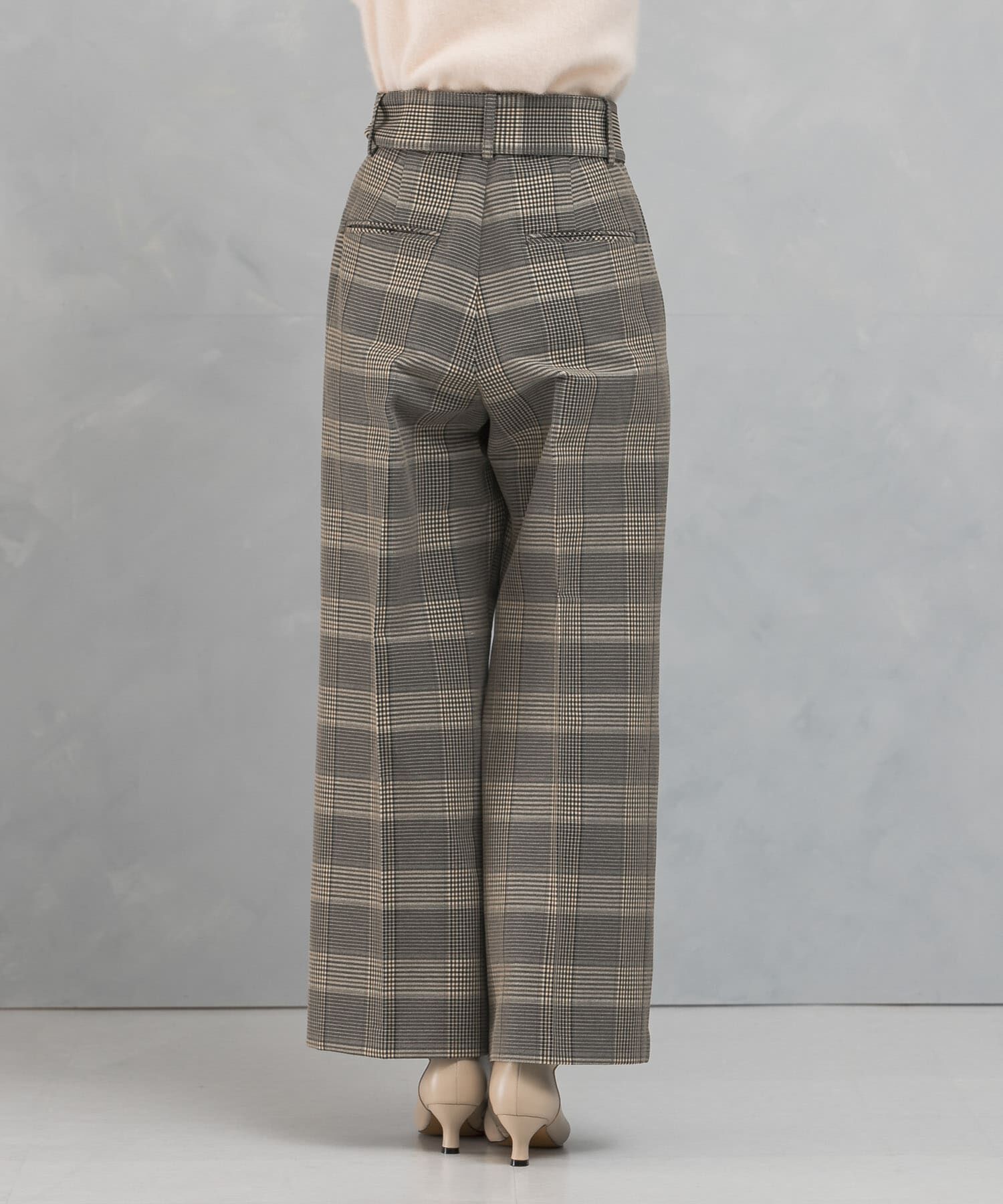 URBAN RESEARCH ROSSO「チェックベルトパンツ」|その他|