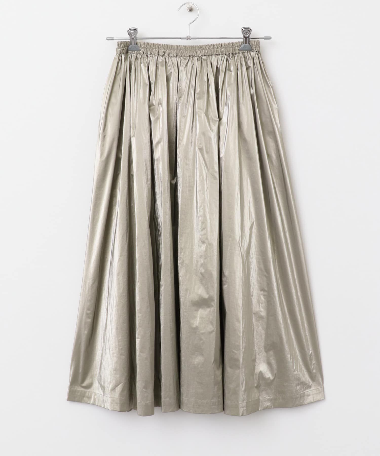 URBAN RESEARCH ROSSO「グロッシーギャザースカート」|スカート|