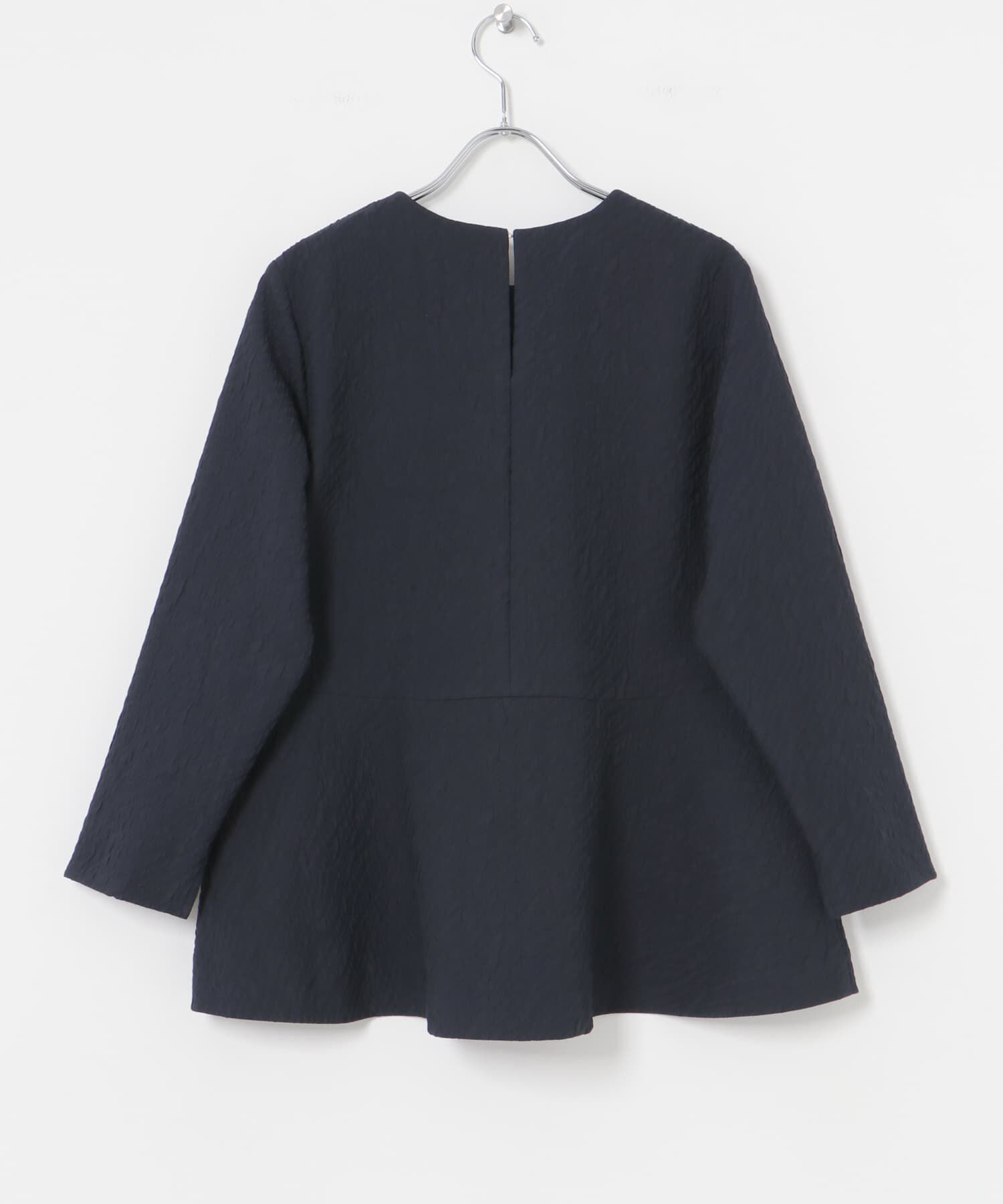 URBAN RESEARCH「ジャガードペプラムブラウス」|シャツ・ブラウス|