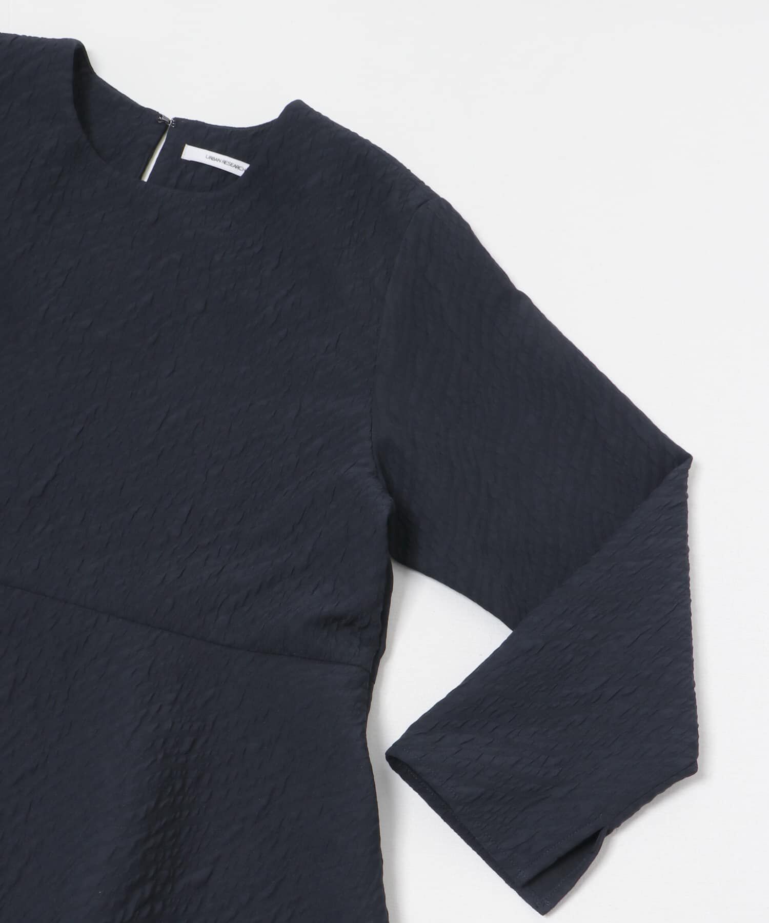 URBAN RESEARCH「ジャガードペプラムブラウス」|シャツ・ブラウス|