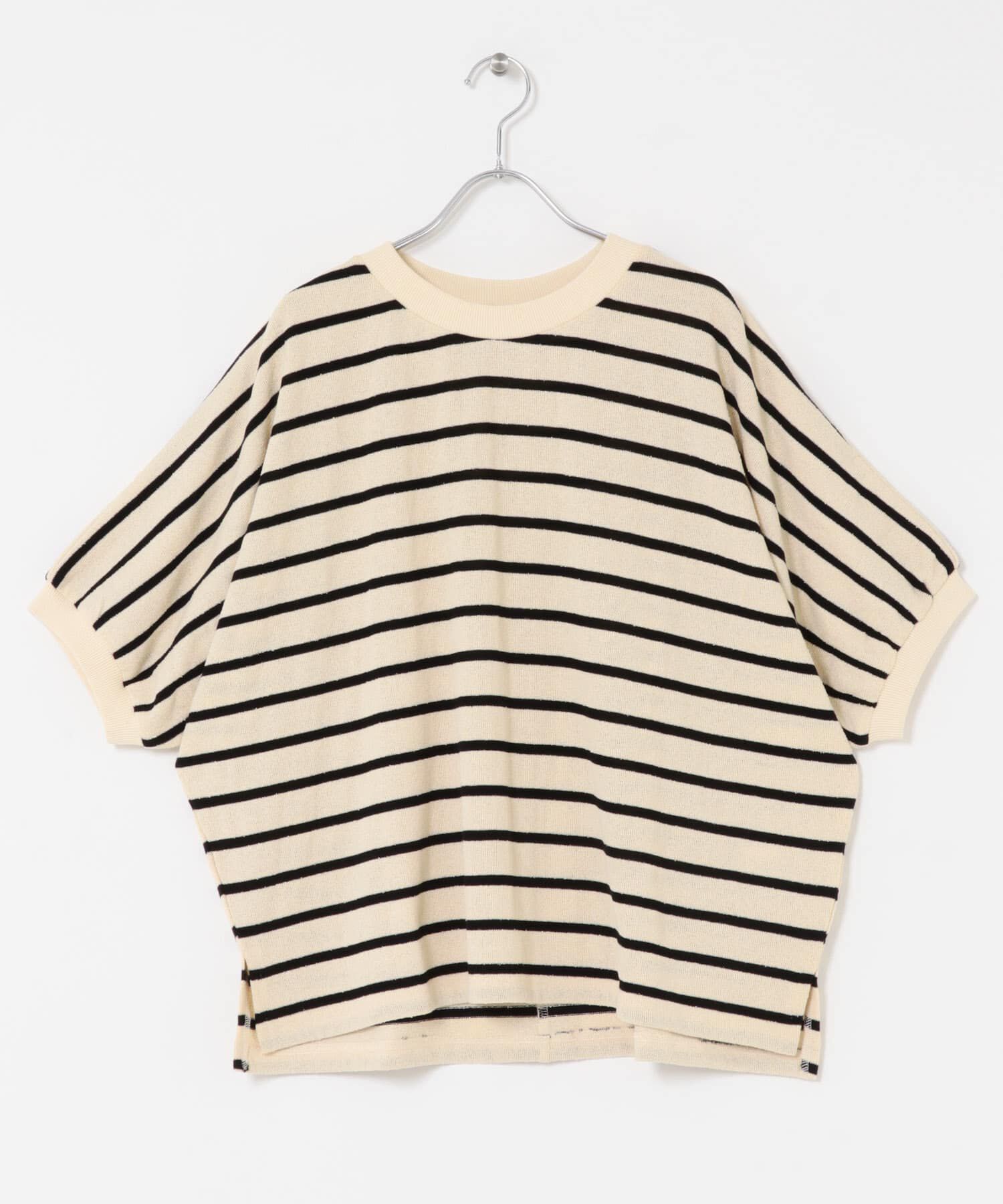 URBAN RESEARCH DOORS「ブークレボーダータックスリーブプルオーバー」|Tシャツ・カットソー|