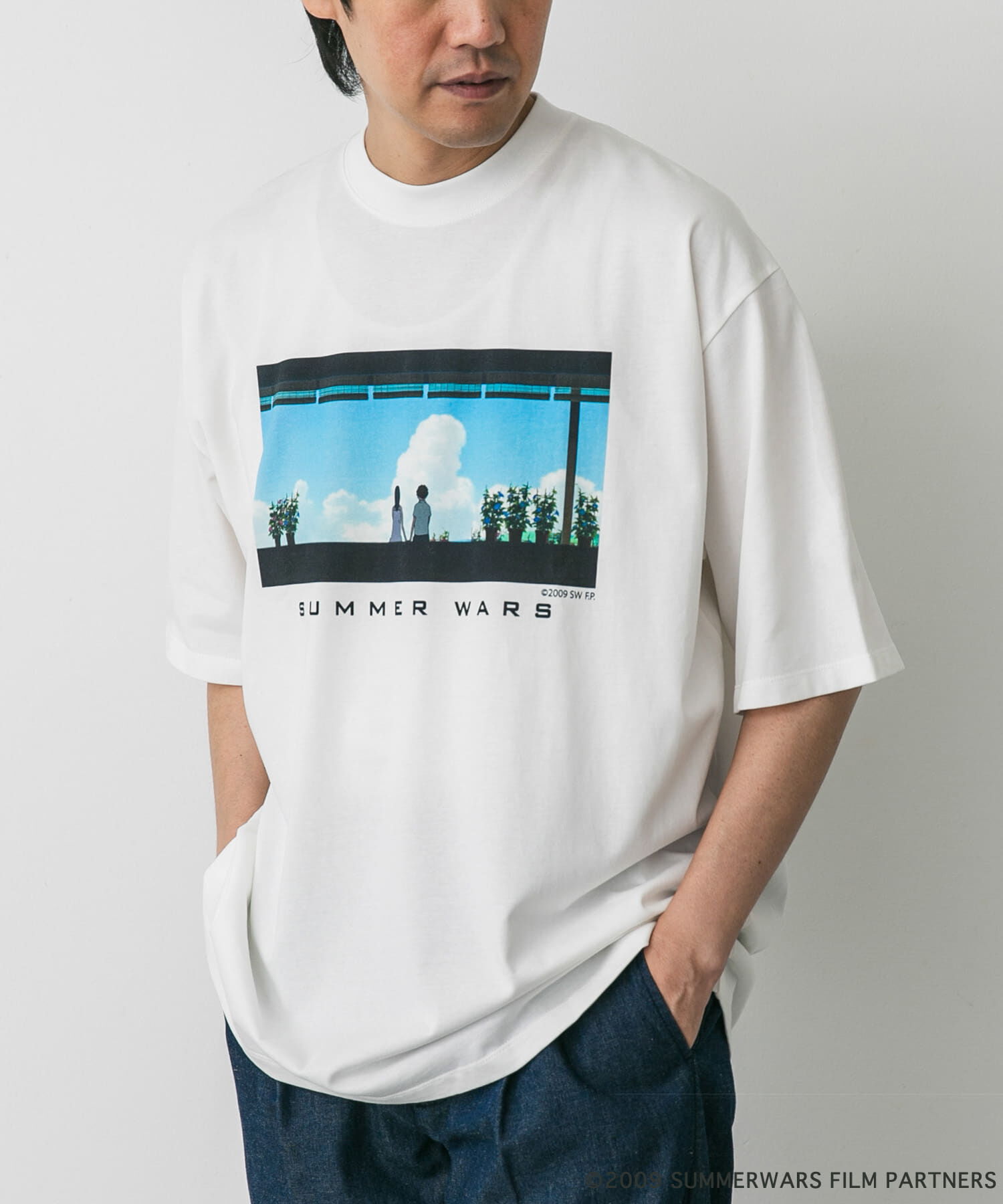 URBAN RESEARCH DOORS「アニメーション映画「サマーウォーズ」プリントTシャツ」|Tシャツ・カットソー|