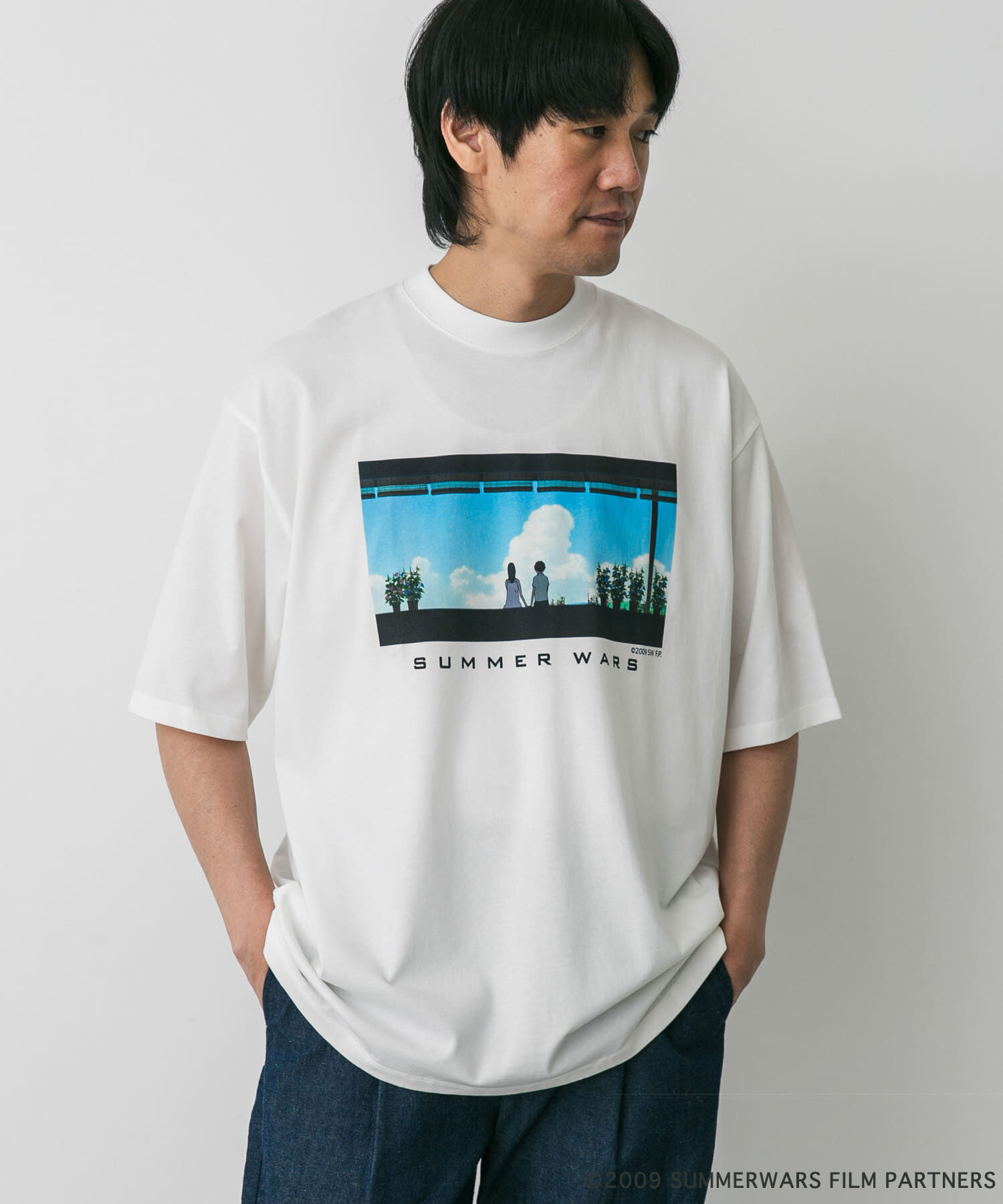 URBAN RESEARCH DOORS「アニメーション映画「サマーウォーズ」プリントTシャツ」|Tシャツ・カットソー|