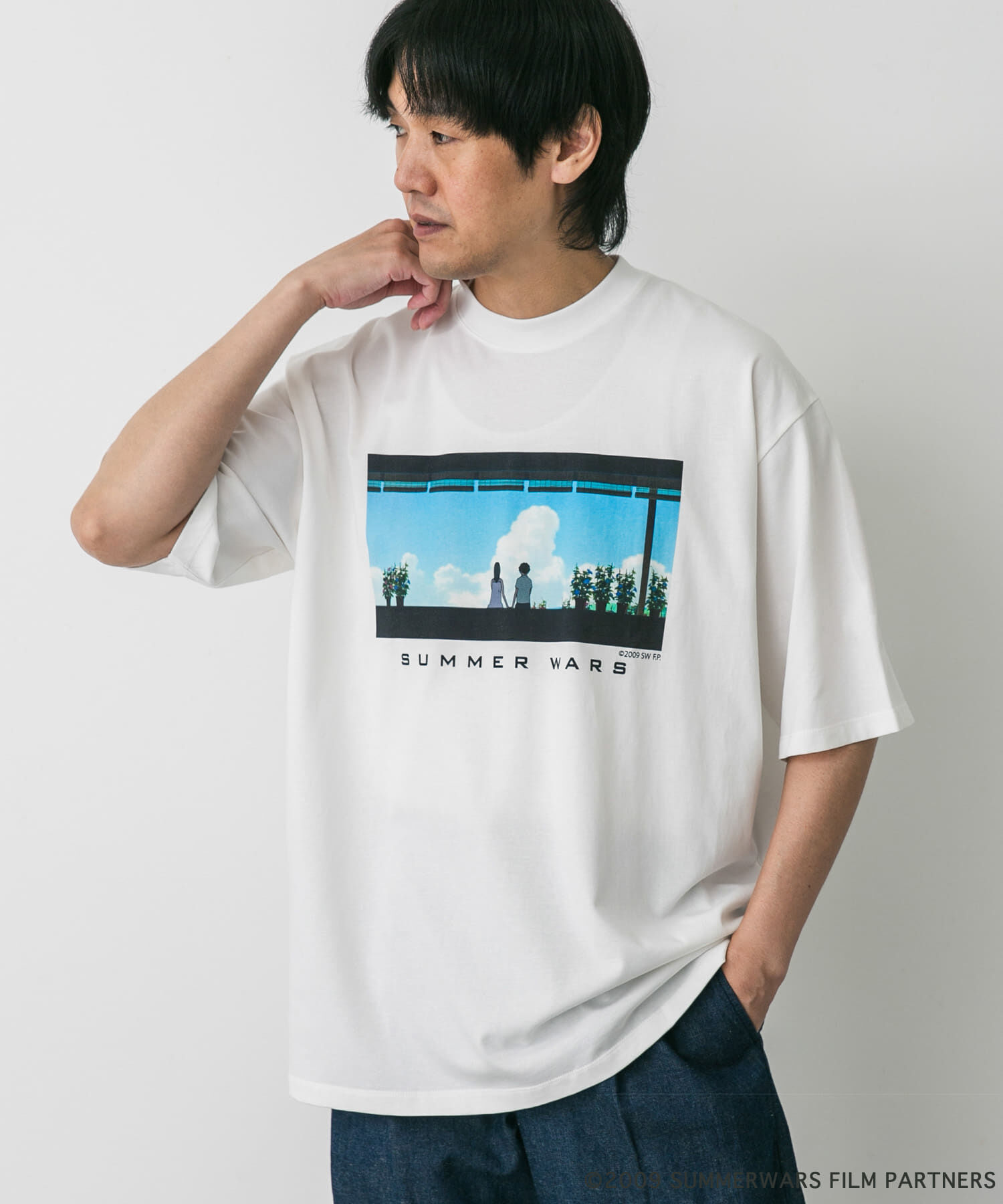 URBAN RESEARCH DOORS「アニメーション映画「サマーウォーズ」プリントTシャツ」|Tシャツ・カットソー|