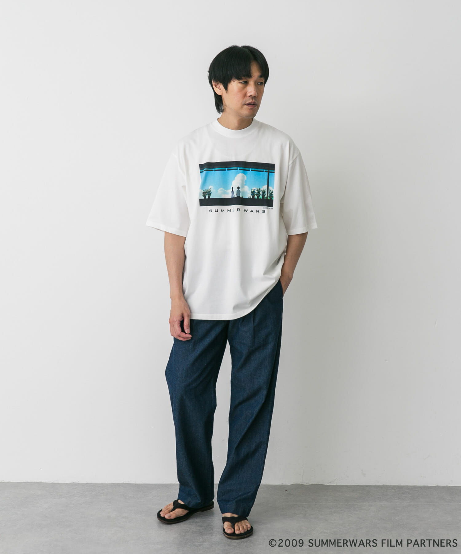 URBAN RESEARCH DOORS「アニメーション映画「サマーウォーズ」プリントTシャツ」|Tシャツ・カットソー|