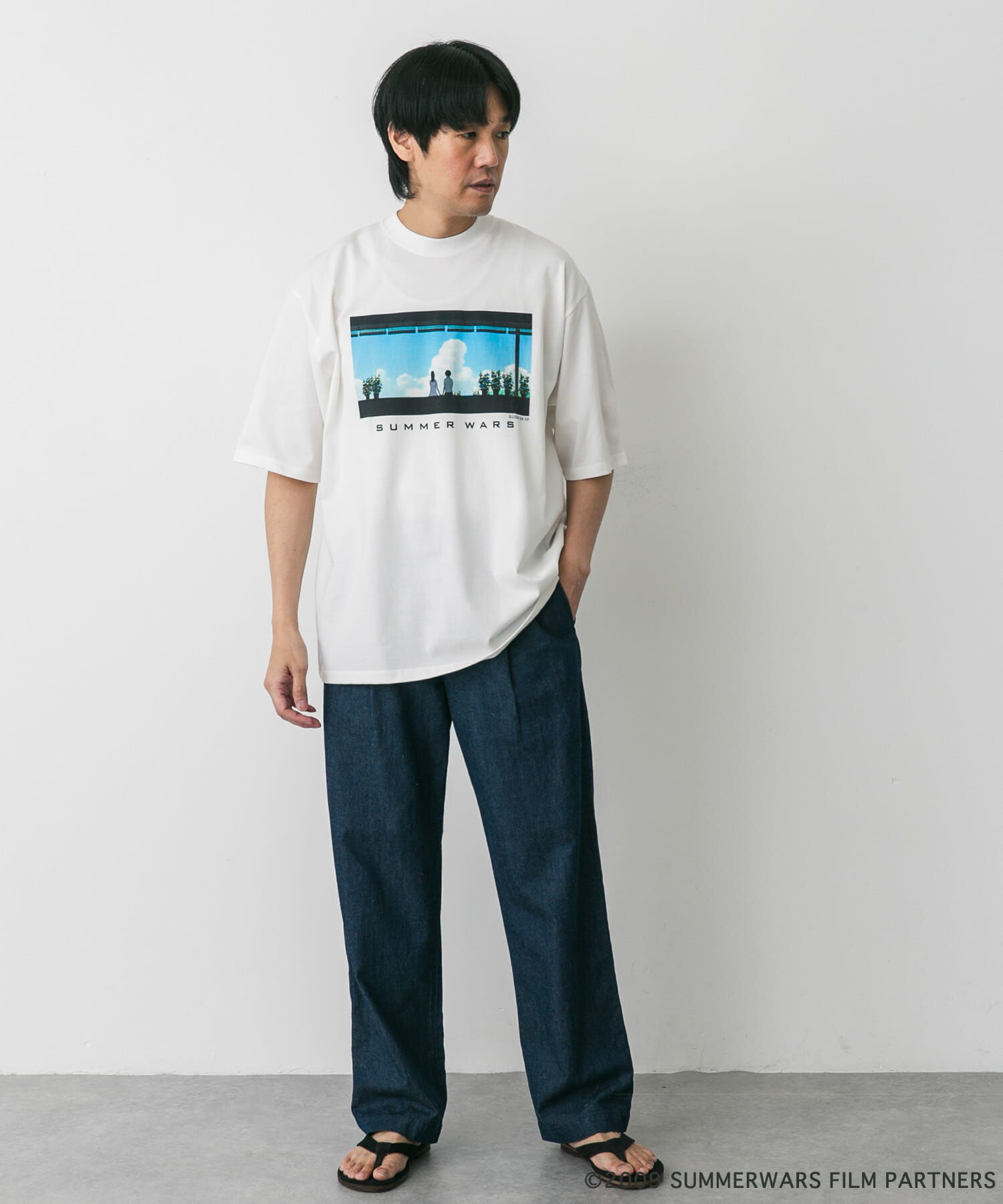 URBAN RESEARCH DOORS「アニメーション映画「サマーウォーズ」プリントTシャツ」|Tシャツ・カットソー|