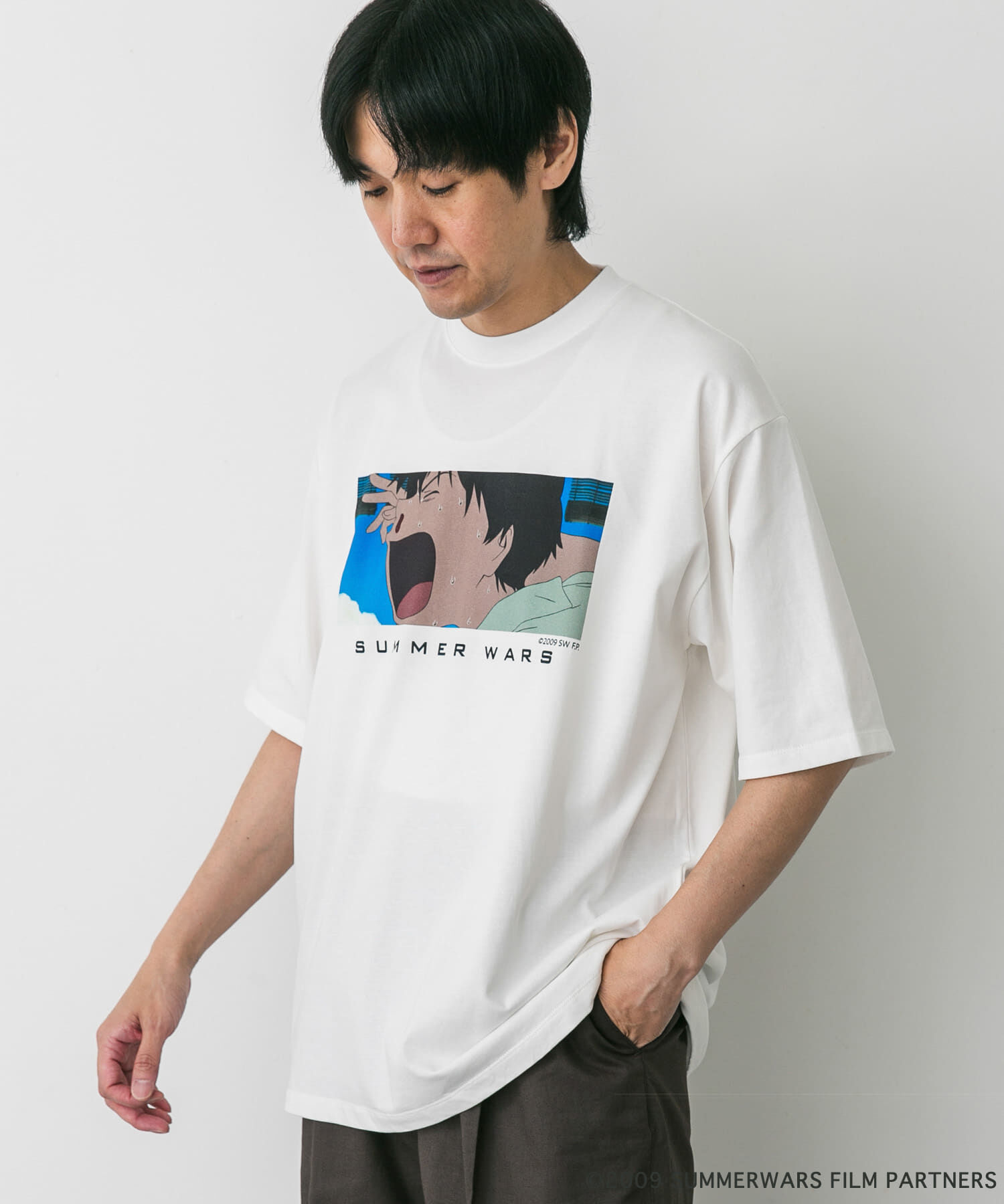 URBAN RESEARCH DOORS「アニメーション映画「サマーウォーズ」プリントTシャツ」|Tシャツ・カットソー|