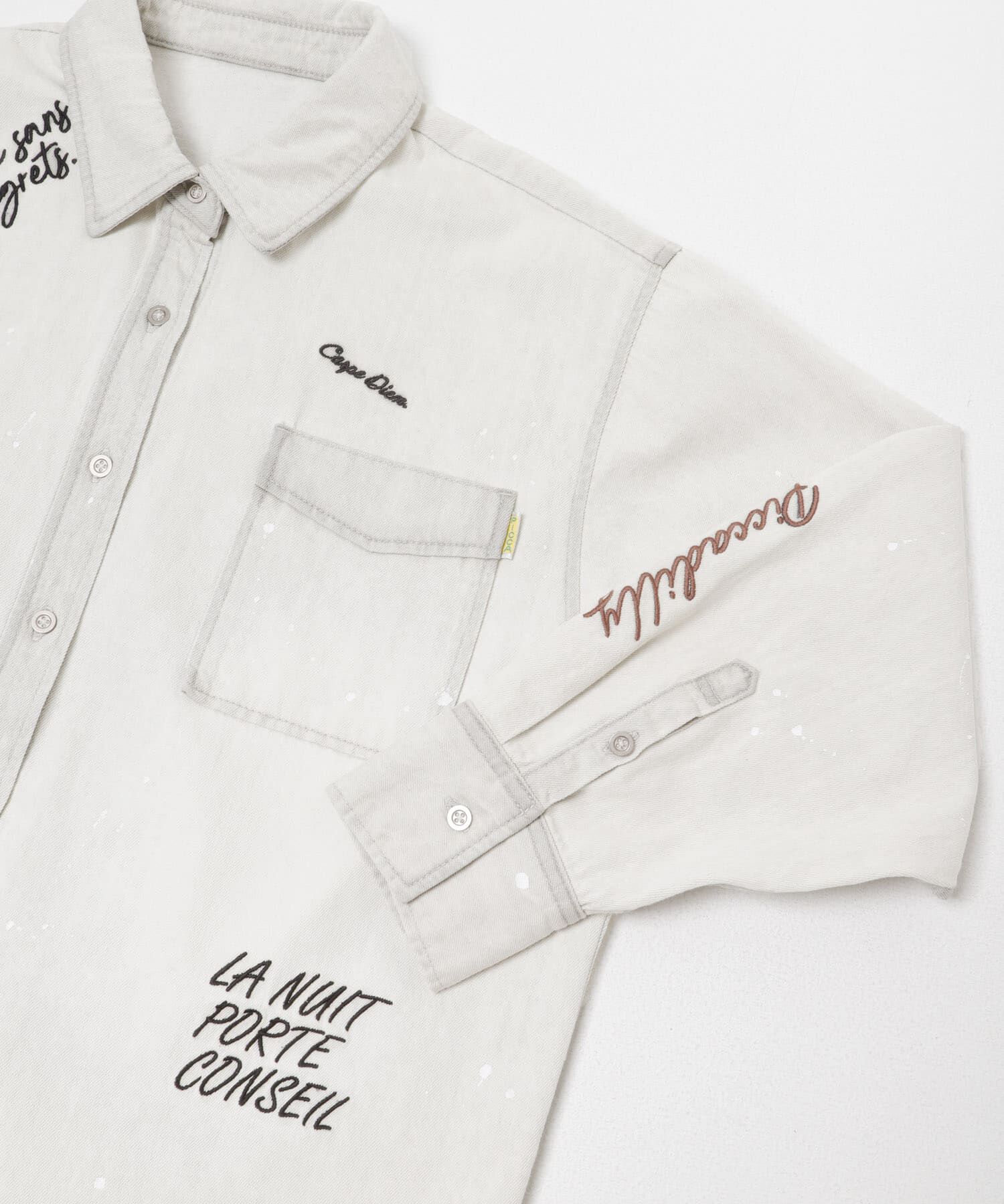 URBAN RESEARCH「『別注』PICCADILLY&times;URBAN RESEARCH　刺繍デニムシャツ」|シャツ・ブラウス|