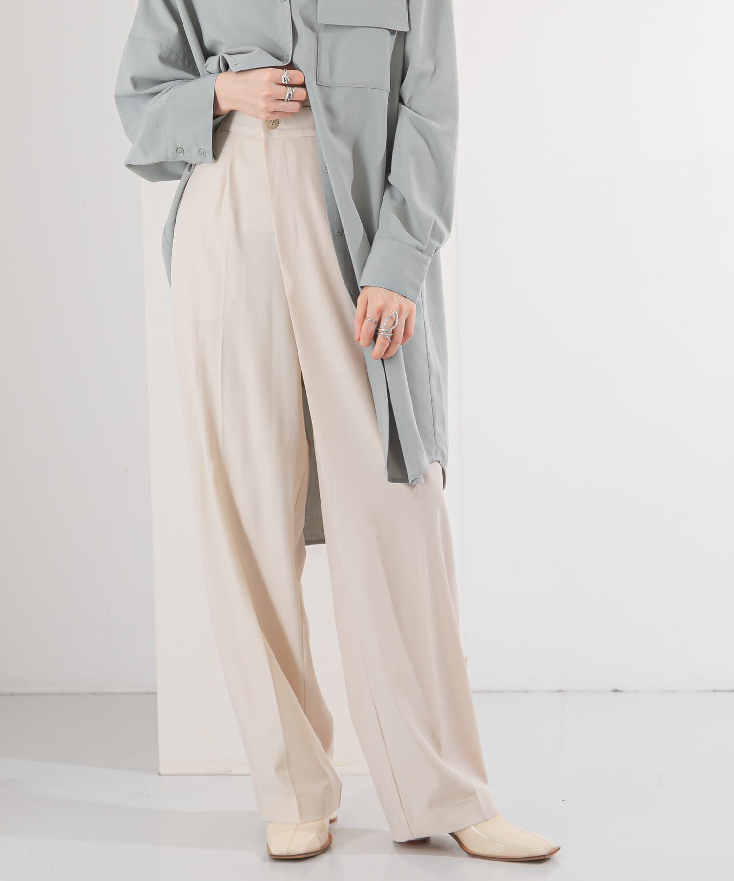  「ルーズボトムアシメパンツ」|その他|