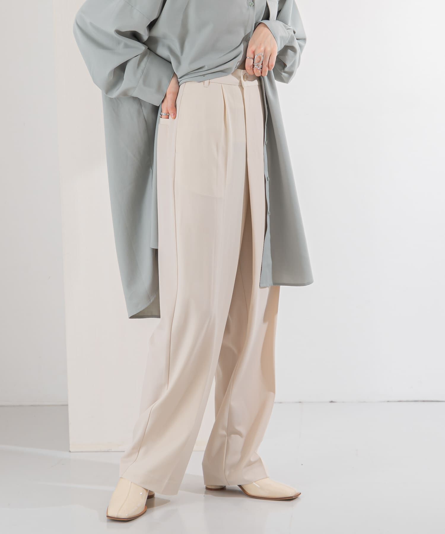  「ルーズボトムアシメパンツ」|その他|