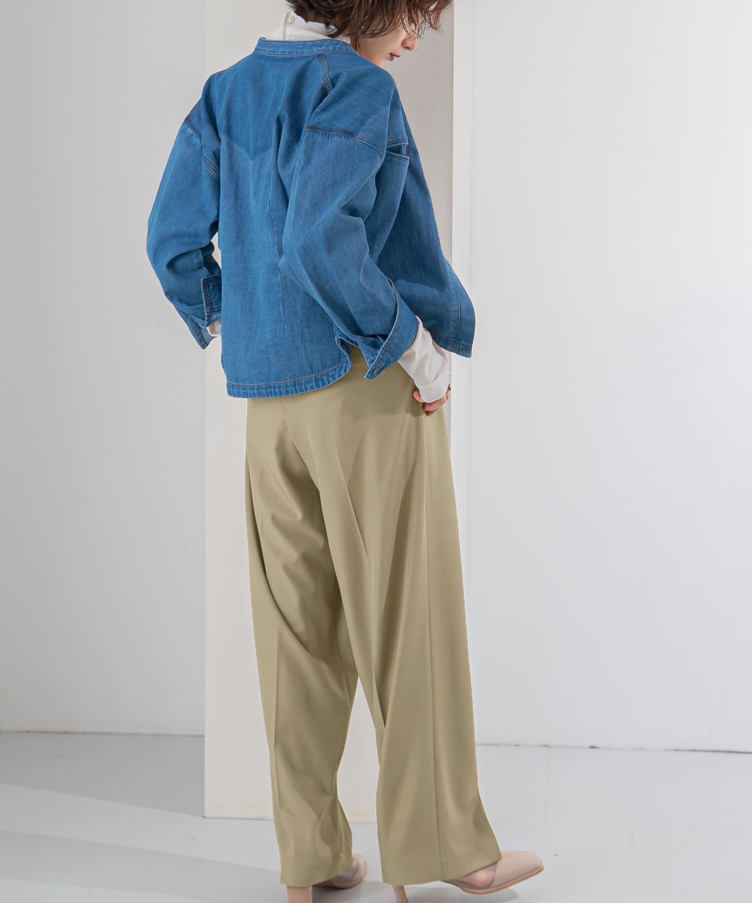  「ルーズボトムアシメパンツ」|その他|