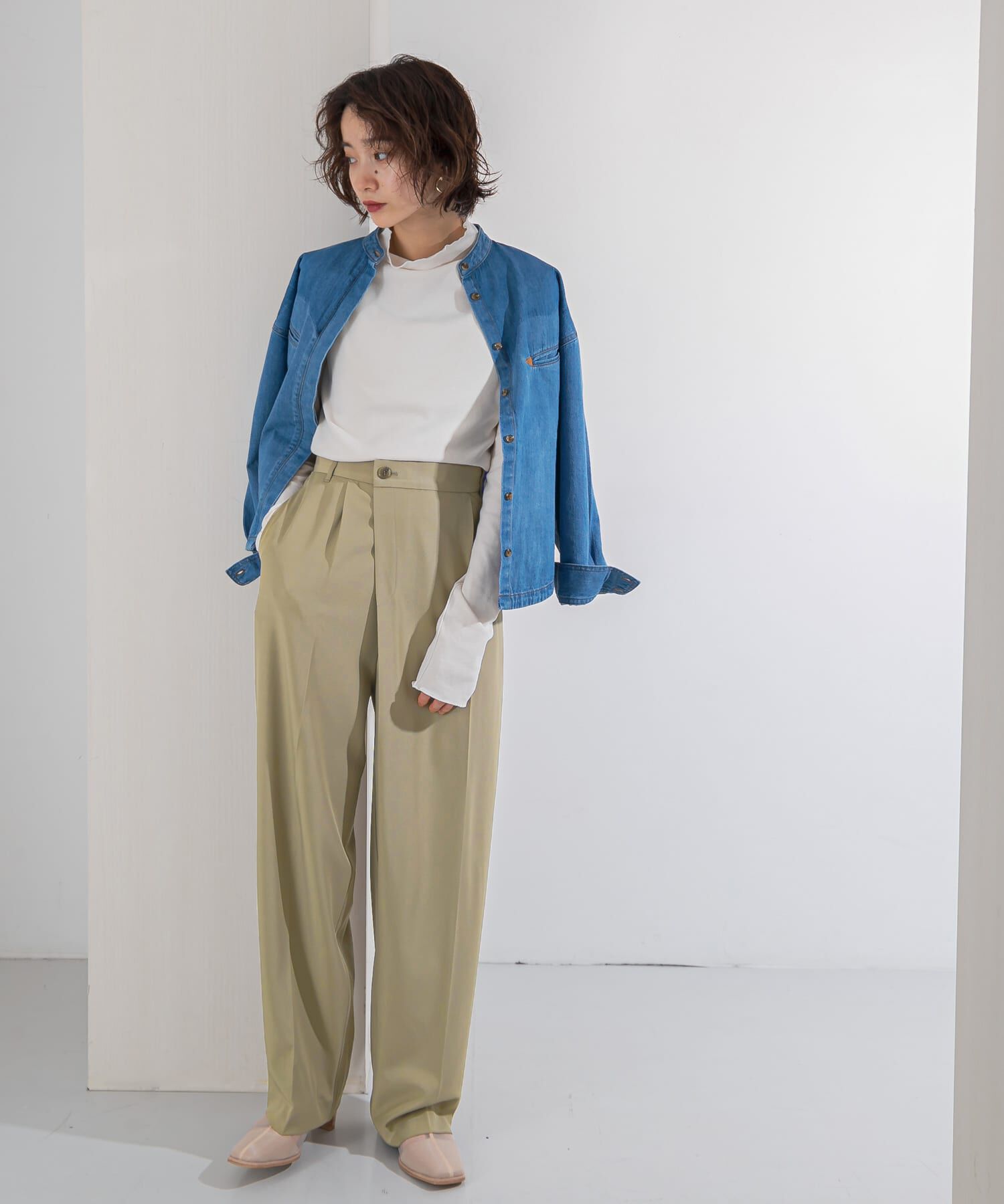  「ルーズボトムアシメパンツ」|その他|