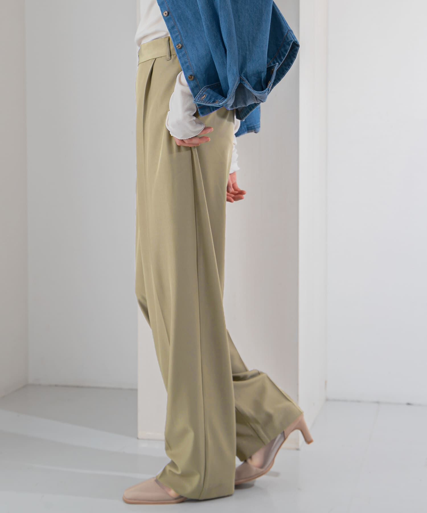  「ルーズボトムアシメパンツ」|その他|