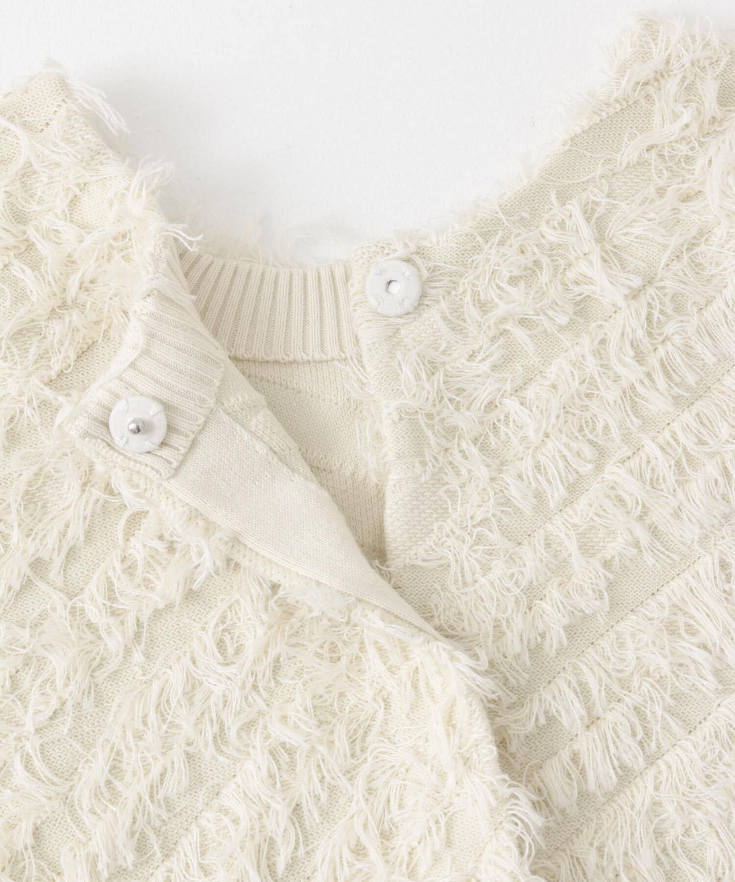  「2WAYフリンジカーディガン」|カーディガン|