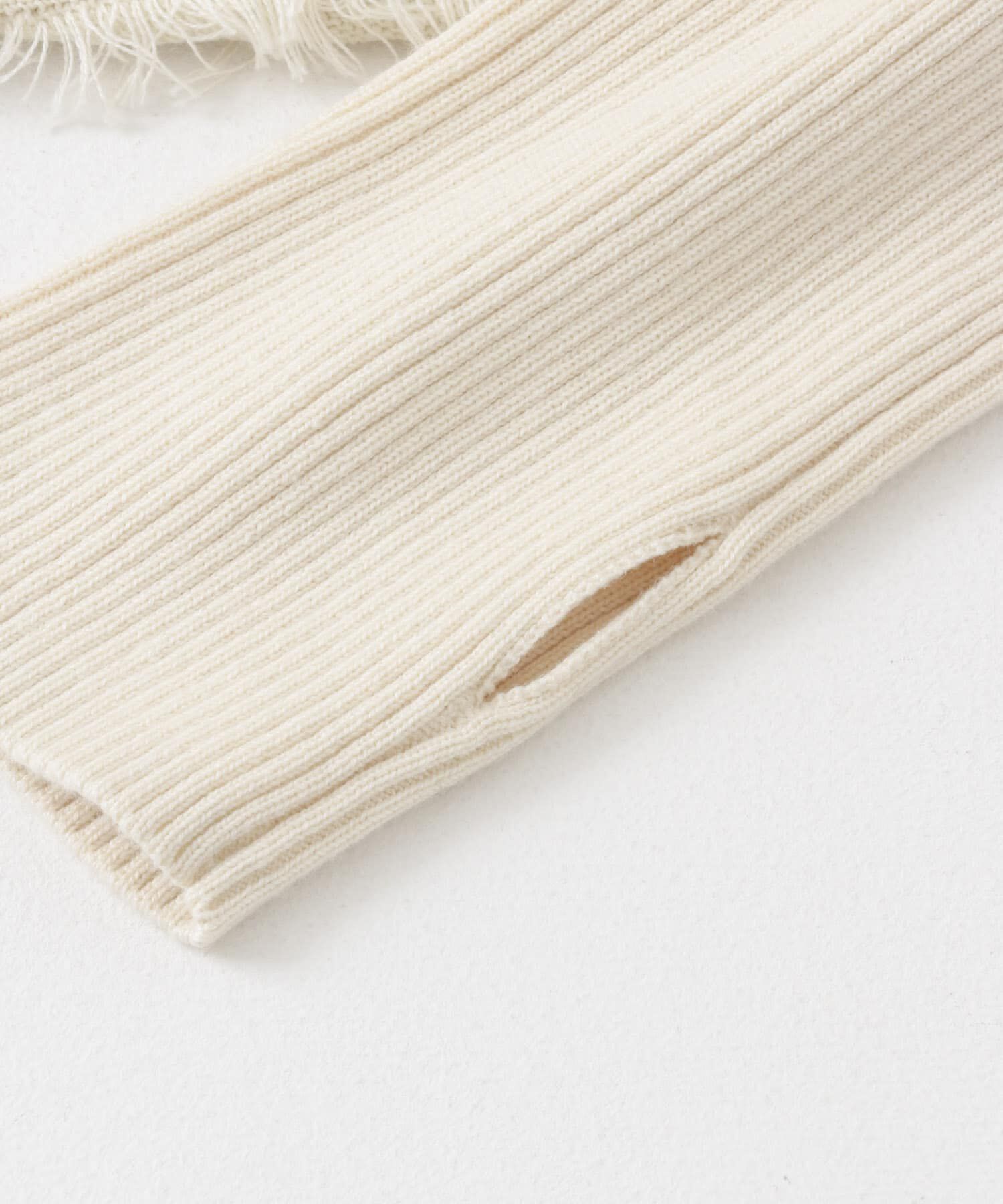  「2WAYフリンジカーディガン」|カーディガン|