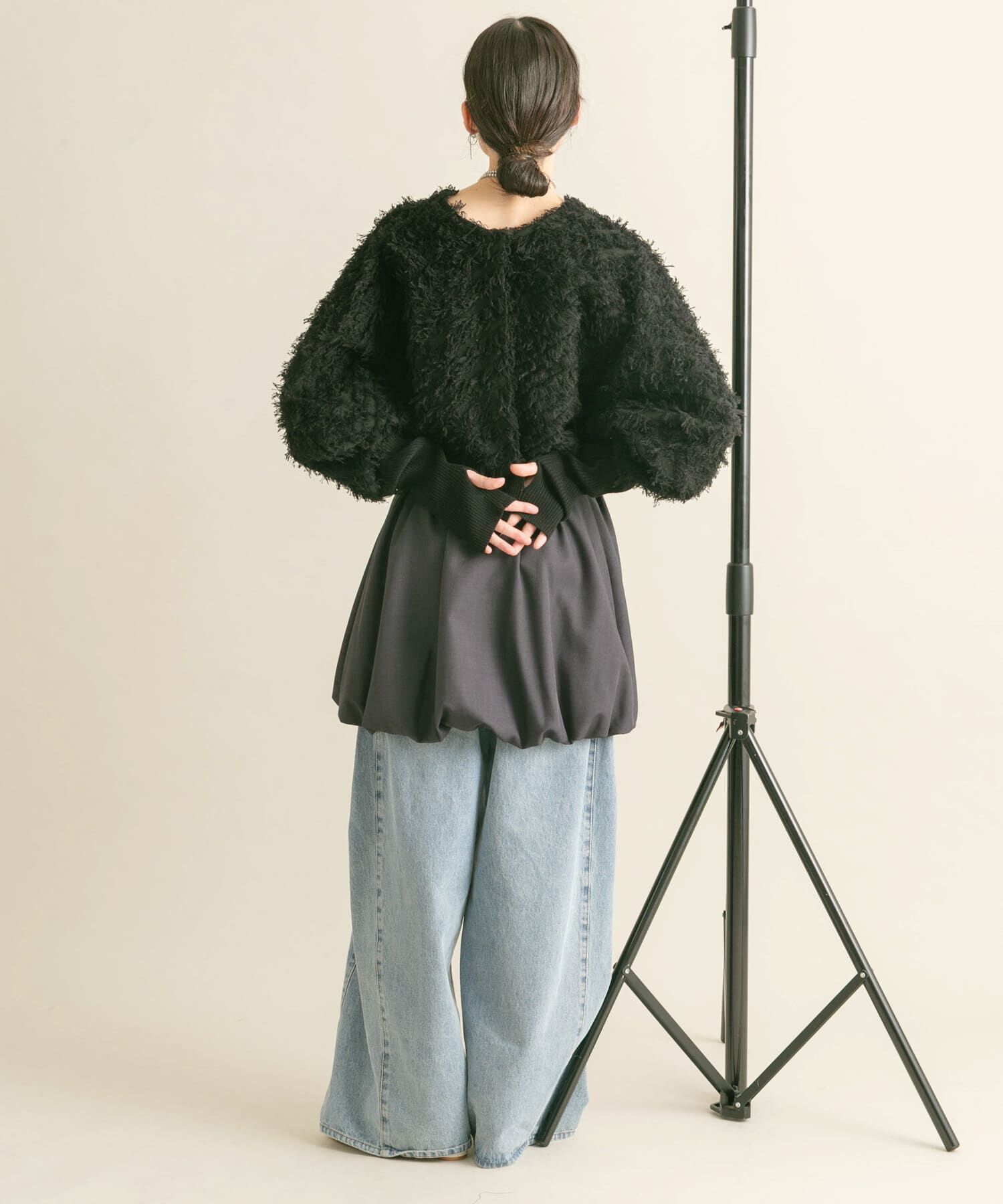  「2WAYフリンジカーディガン」|カーディガン|