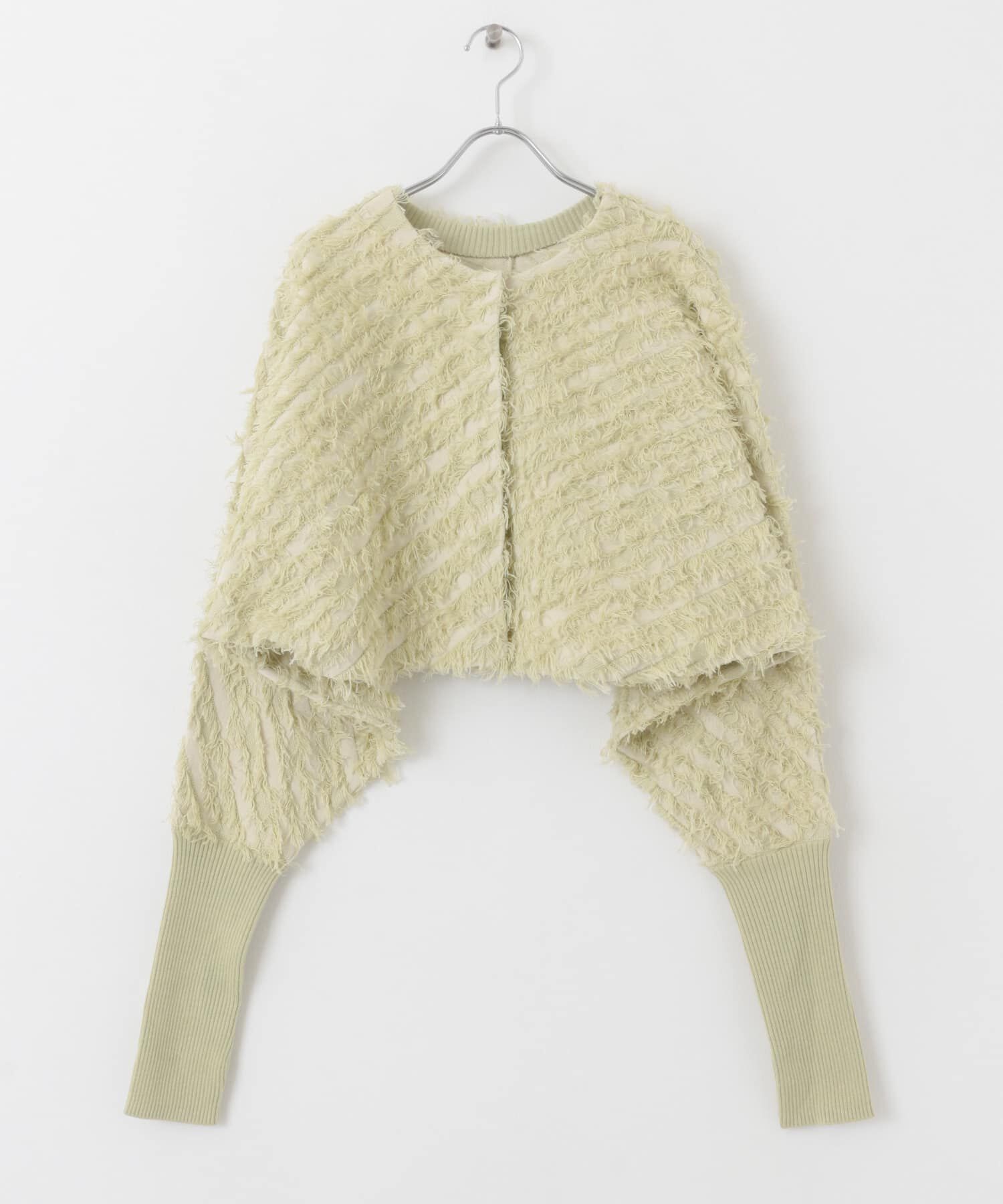  「2WAYフリンジカーディガン」|カーディガン|