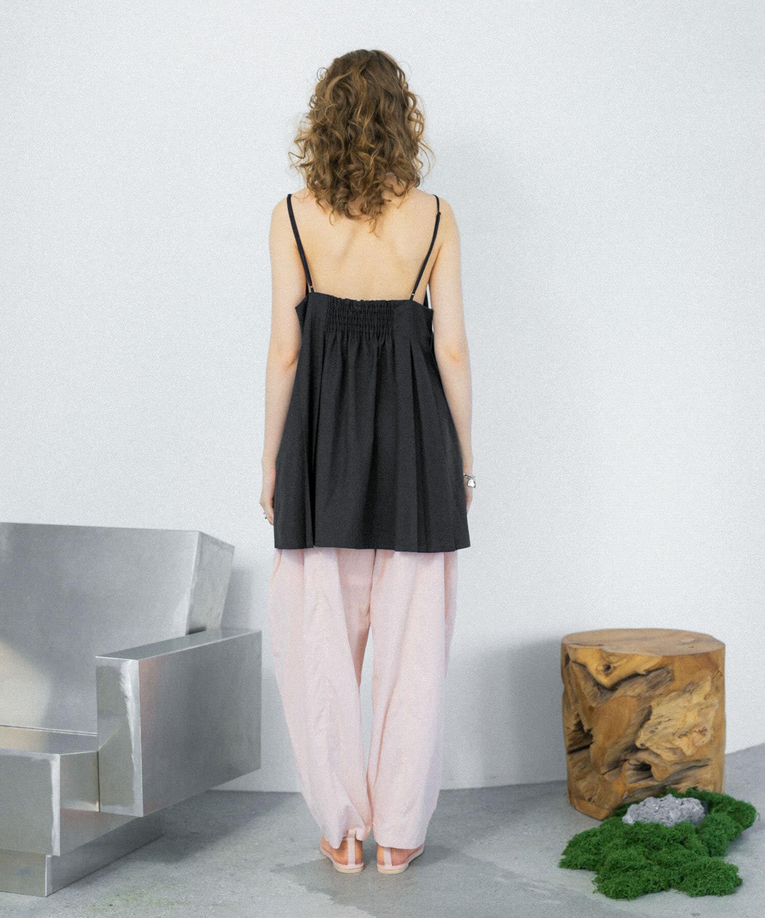  「タックプリーツミニワンピース」|ワンピース|