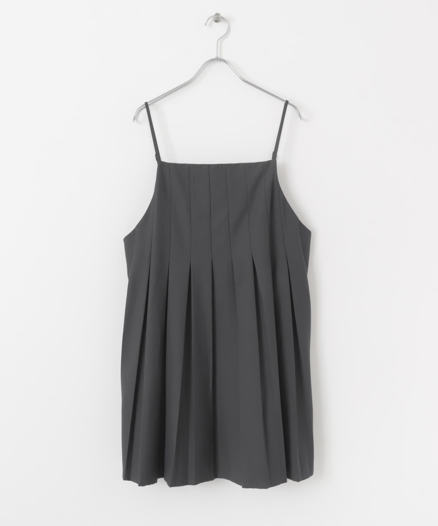  「タックプリーツミニワンピース」|ワンピース|