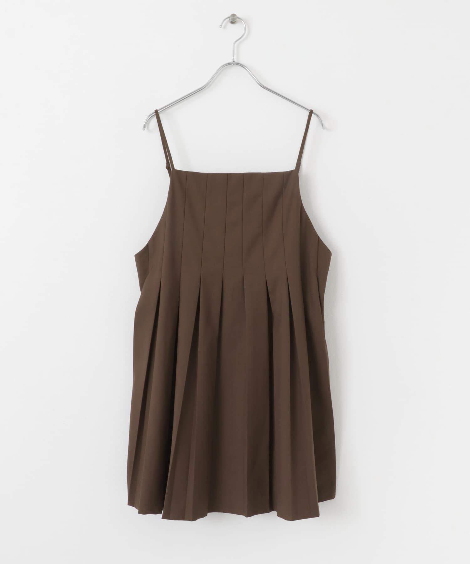  「タックプリーツミニワンピース」|ワンピース|