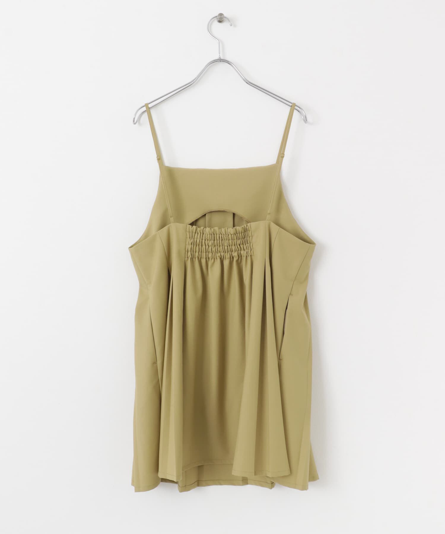  「タックプリーツミニワンピース」|ワンピース|