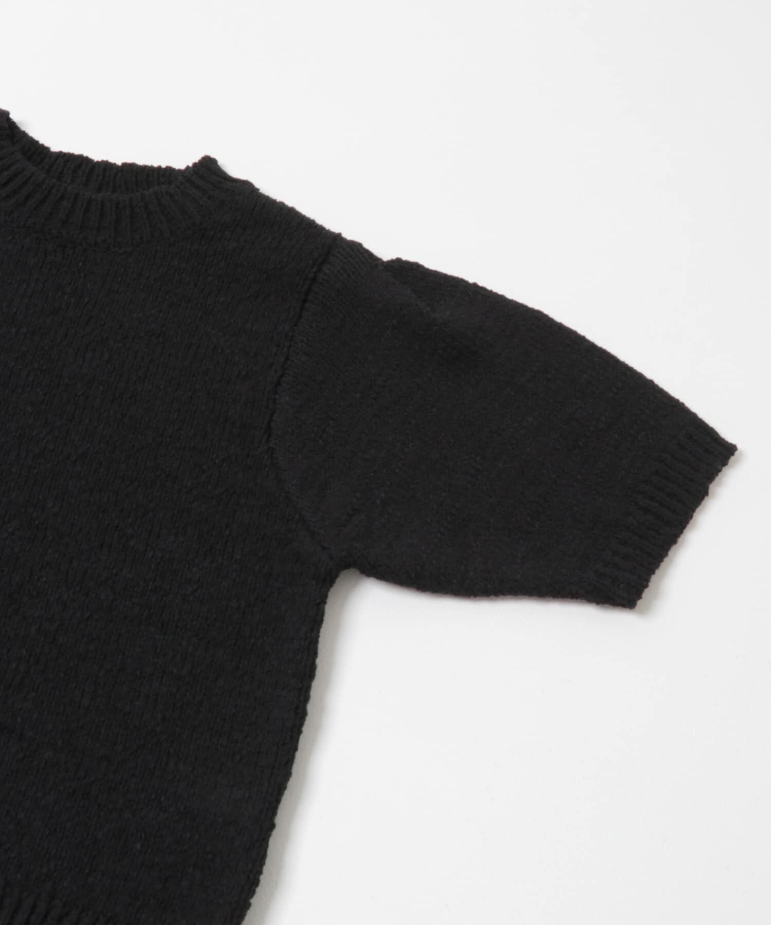  「ハーフスリーブクロップドニット」|ニット・セーター|