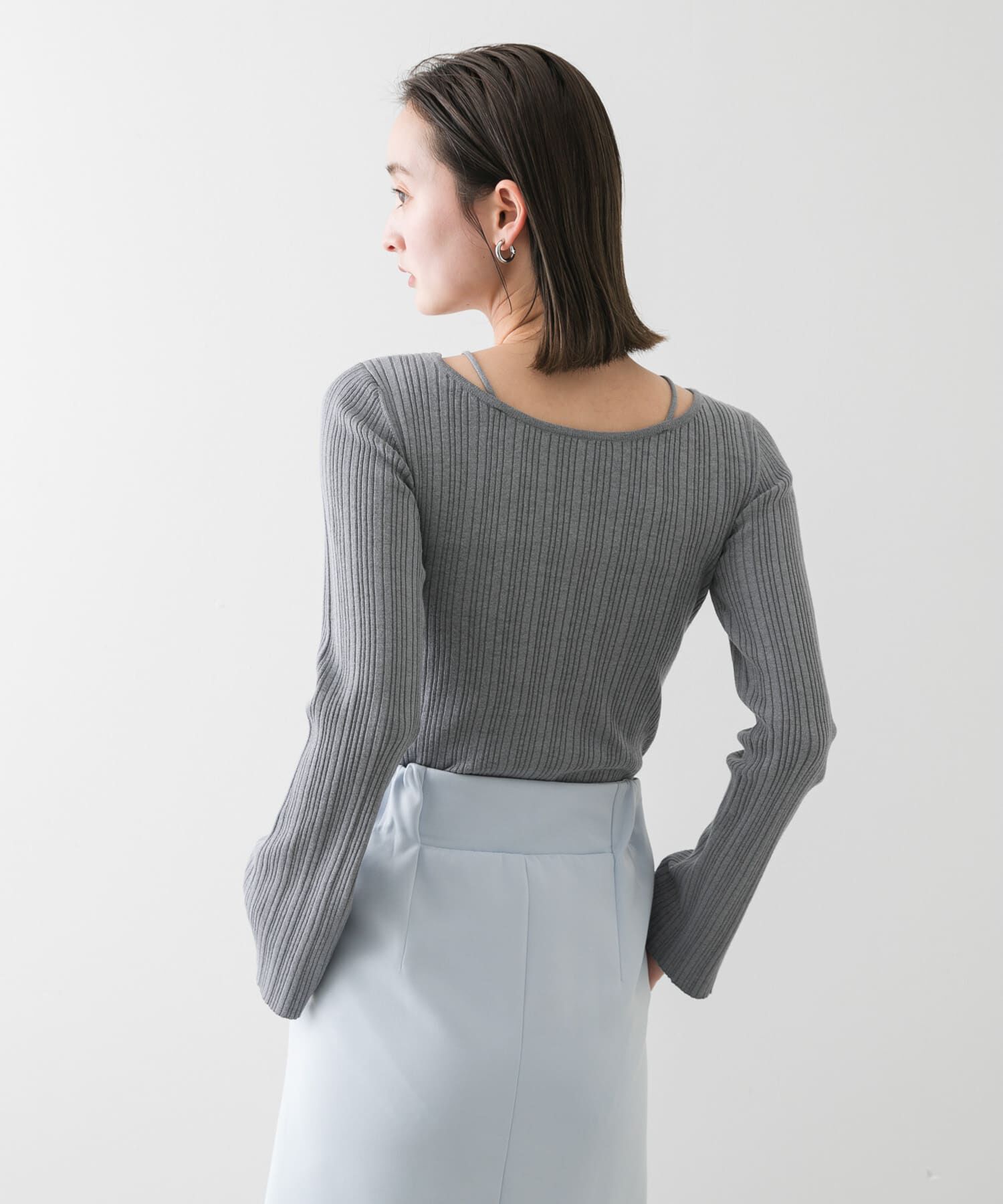 SENSE OF PLACE by URBAN RESEARCH「ストラップラウンドネックセーター」|ニット・セーター|