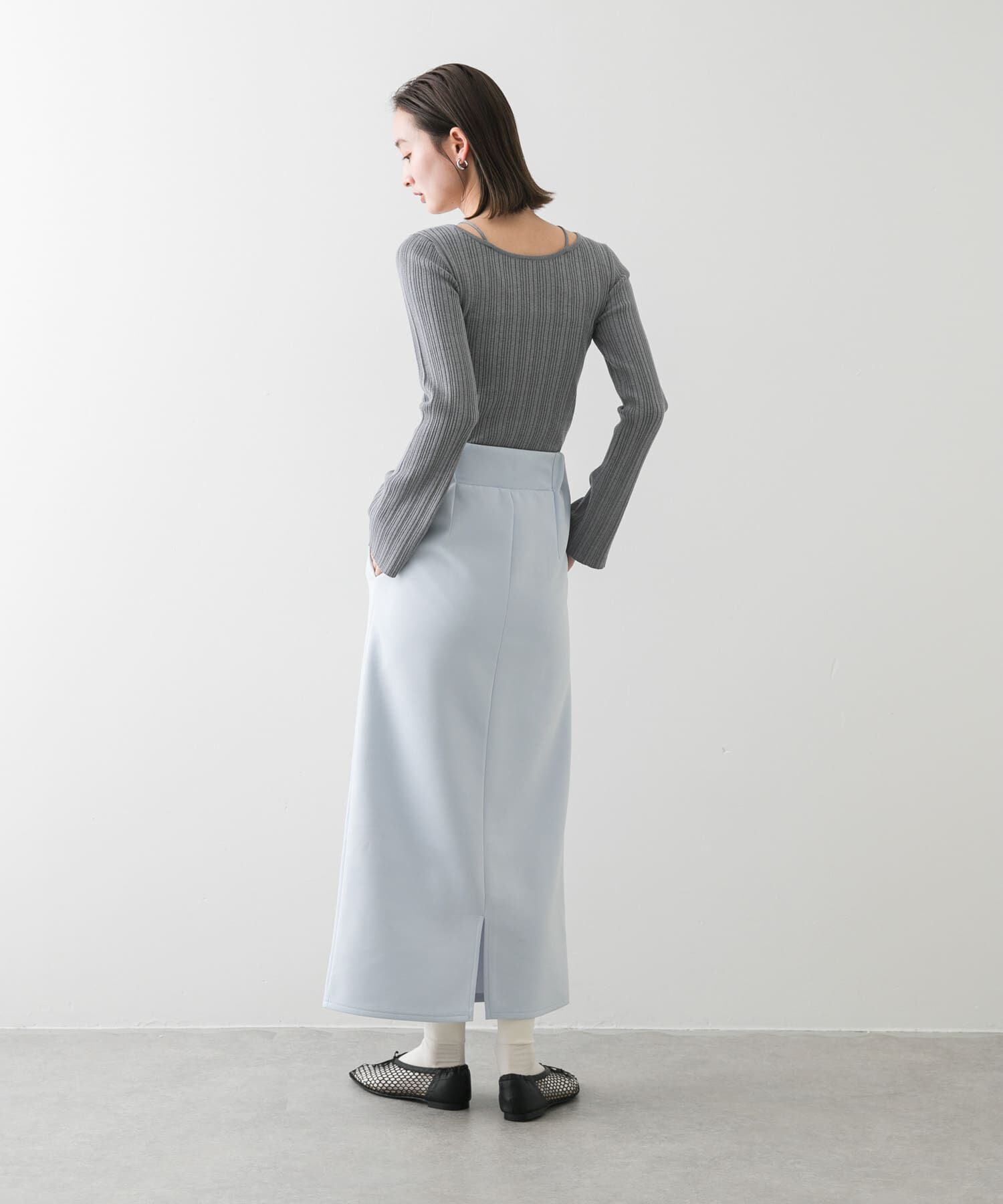 SENSE OF PLACE by URBAN RESEARCH「ストラップラウンドネックセーター」|ニット・セーター|