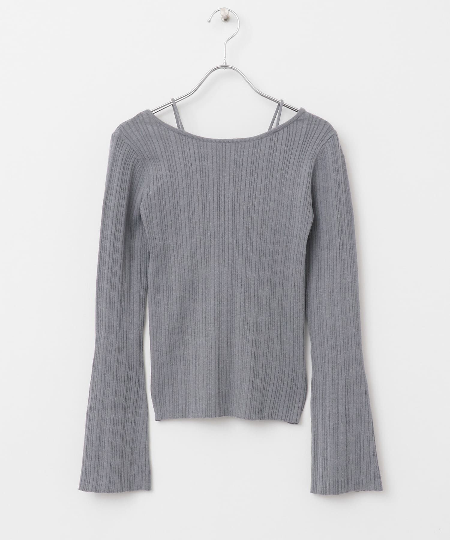 SENSE OF PLACE by URBAN RESEARCH「ストラップラウンドネックセーター」|ニット・セーター|