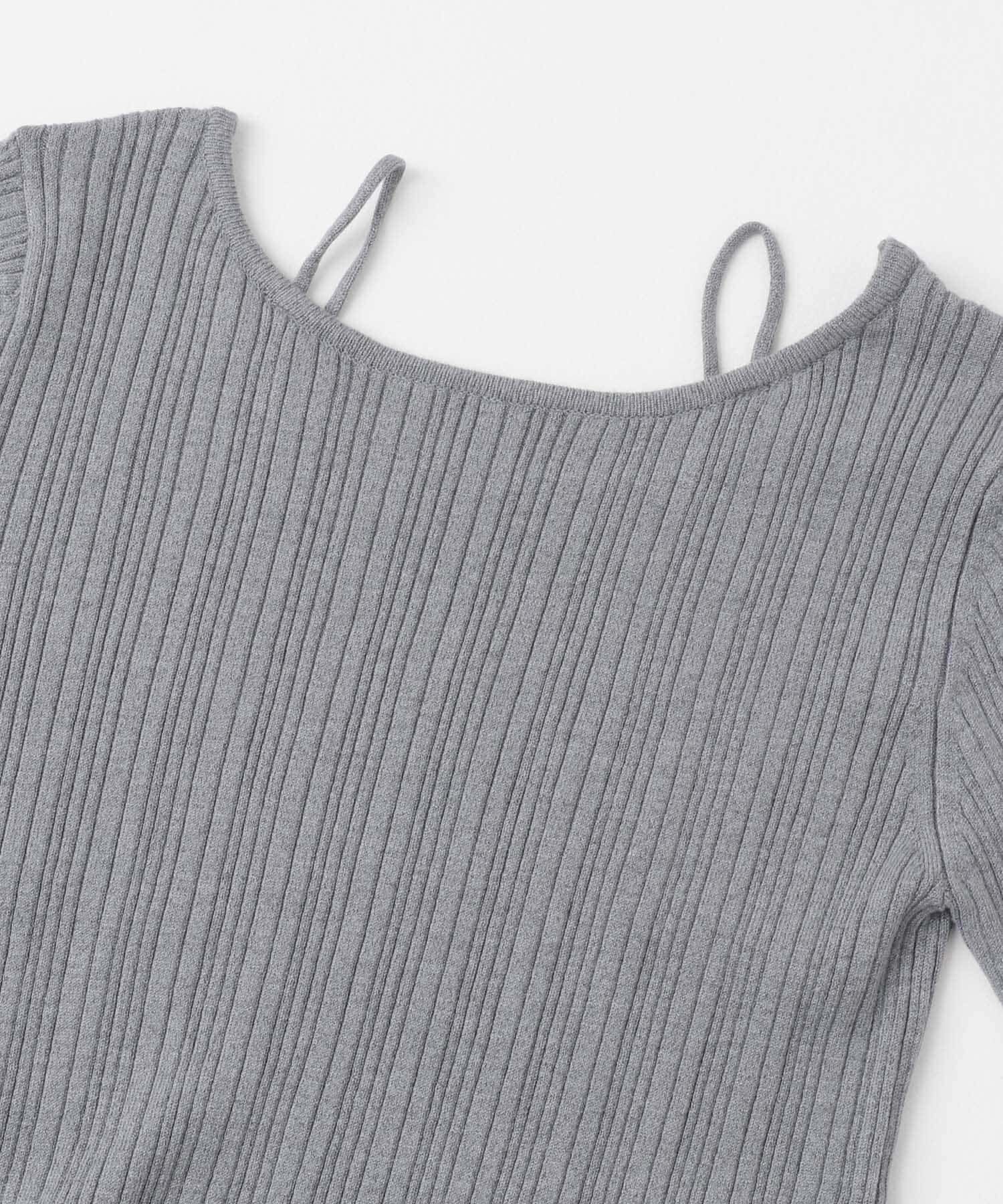 SENSE OF PLACE by URBAN RESEARCH「ストラップラウンドネックセーター」|ニット・セーター|