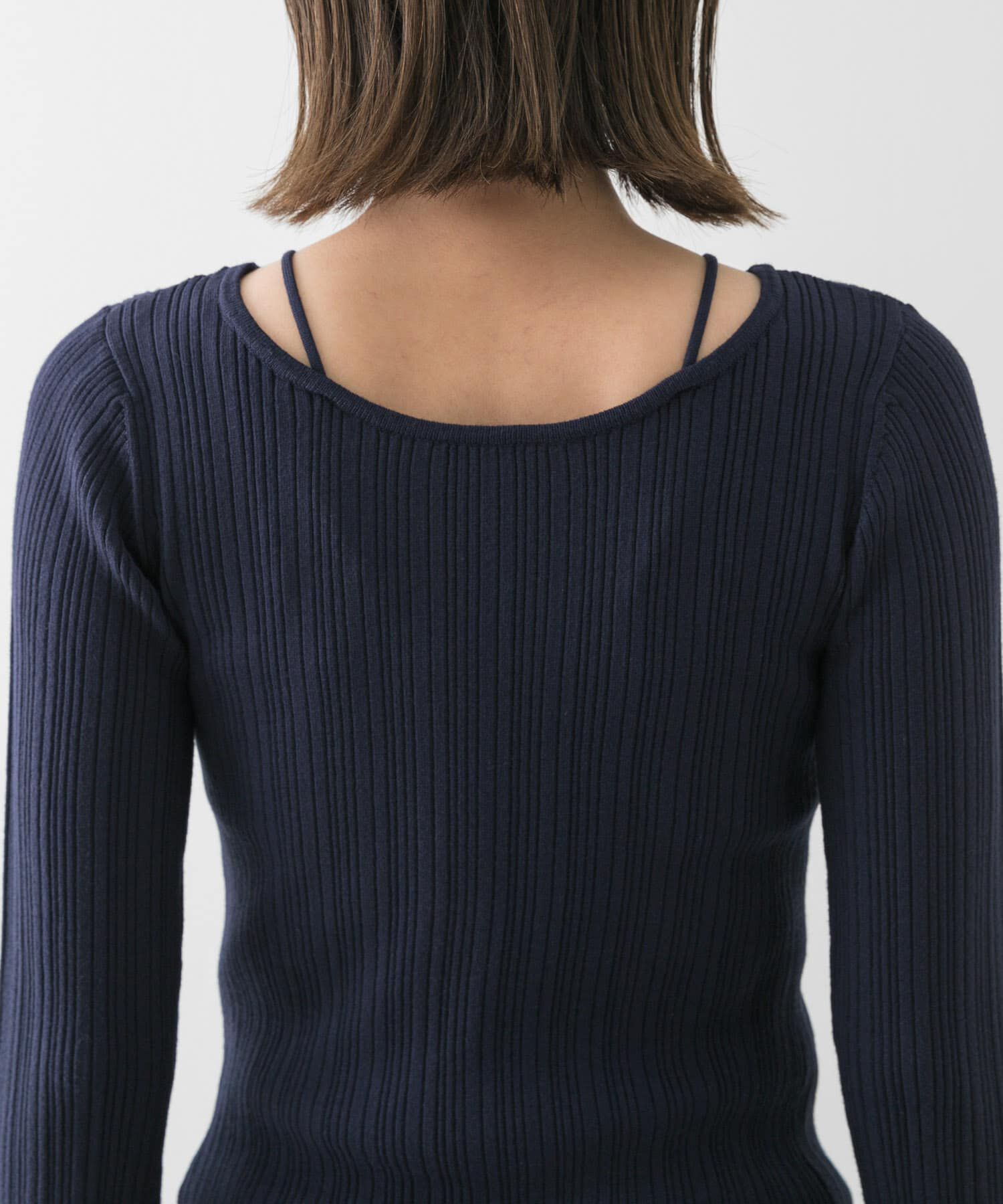 SENSE OF PLACE by URBAN RESEARCH「ストラップラウンドネックセーター」|ニット・セーター|