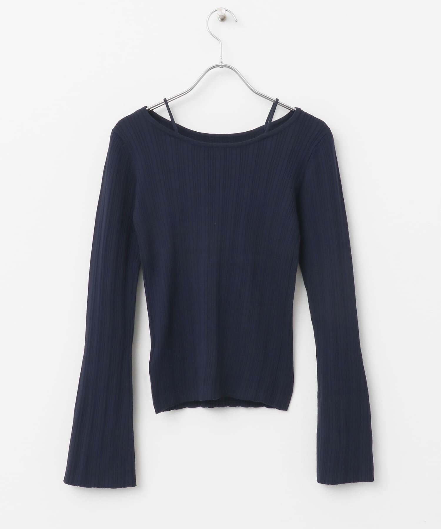 SENSE OF PLACE by URBAN RESEARCH「ストラップラウンドネックセーター」|ニット・セーター|