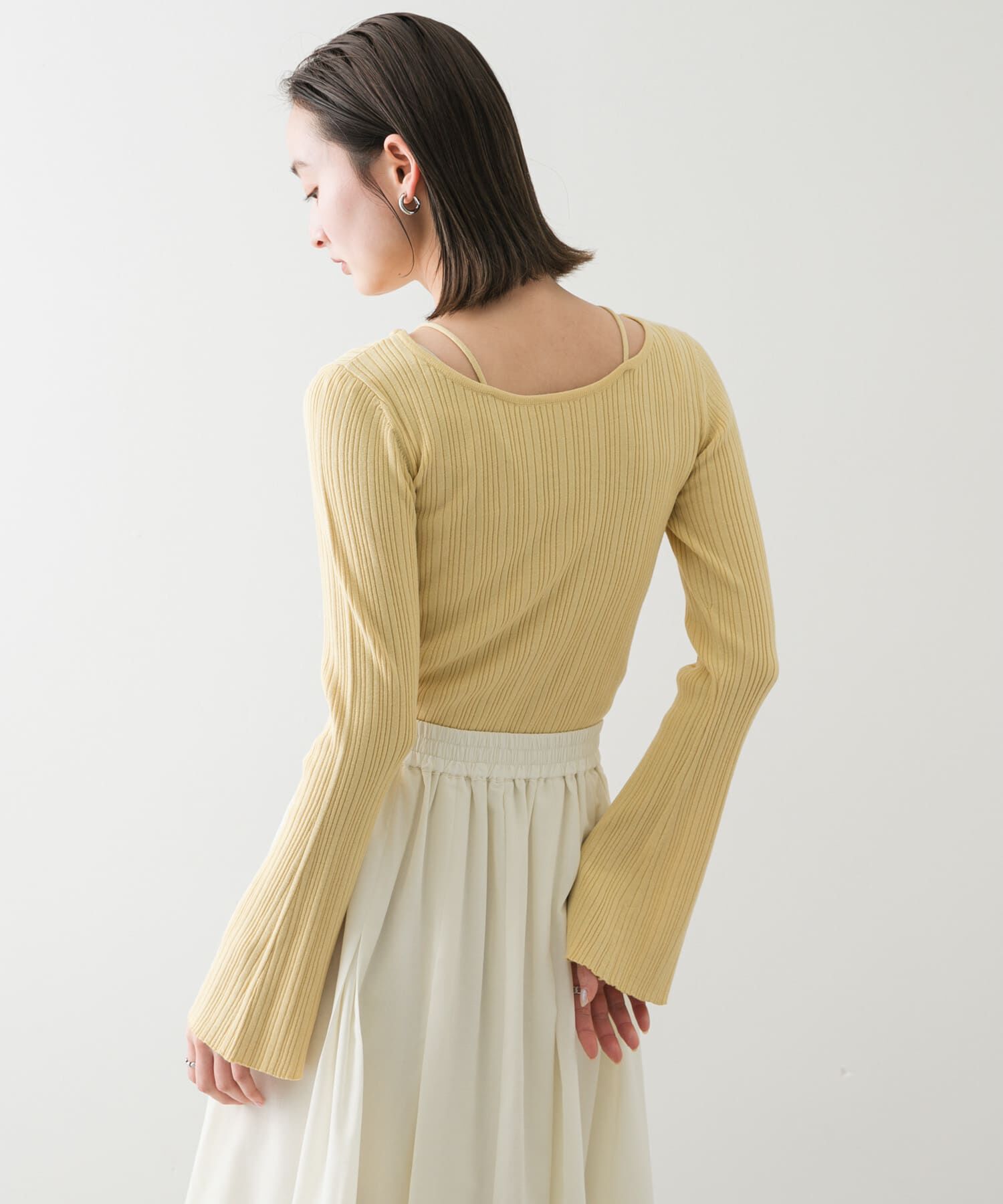 SENSE OF PLACE by URBAN RESEARCH「ストラップラウンドネックセーター」|ニット・セーター|