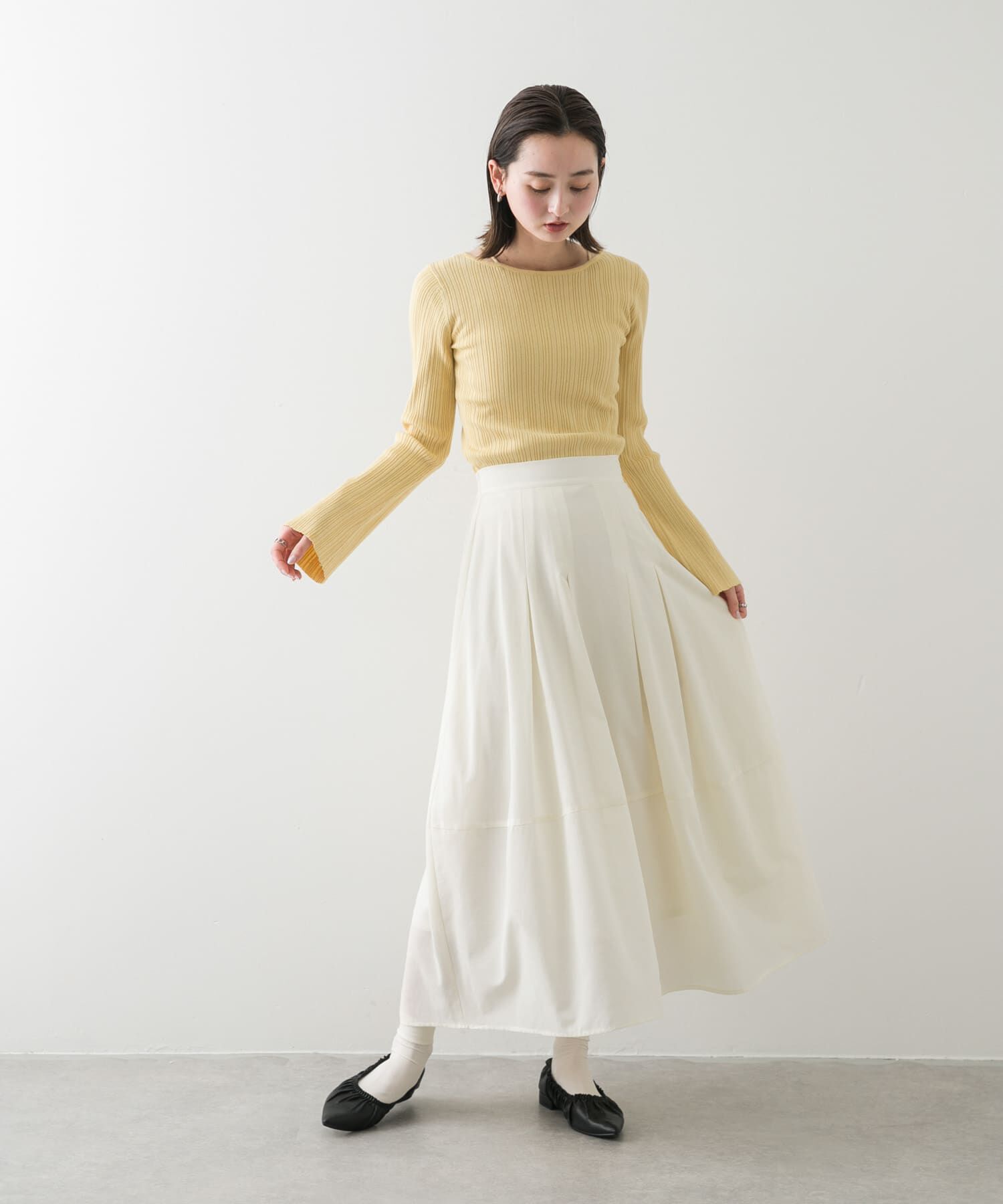 SENSE OF PLACE by URBAN RESEARCH「ストラップラウンドネックセーター」|ニット・セーター|