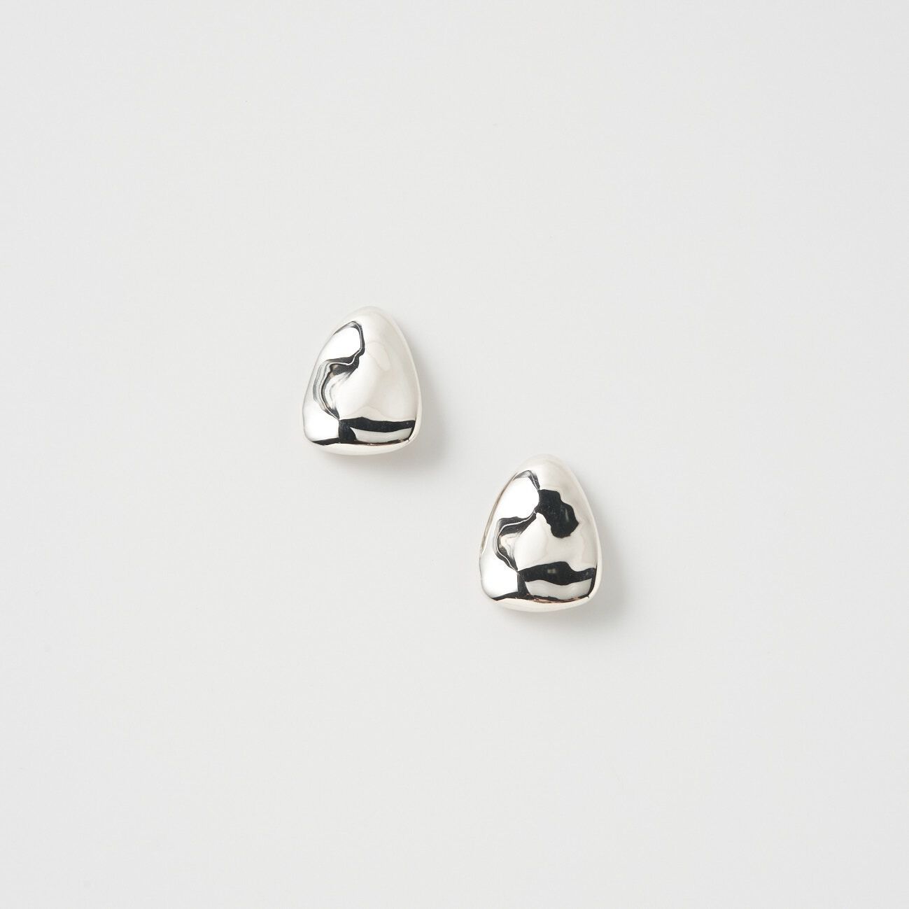  「third reasons PUFFED CLIP ON EARRINGS」|ピアス|シルバー