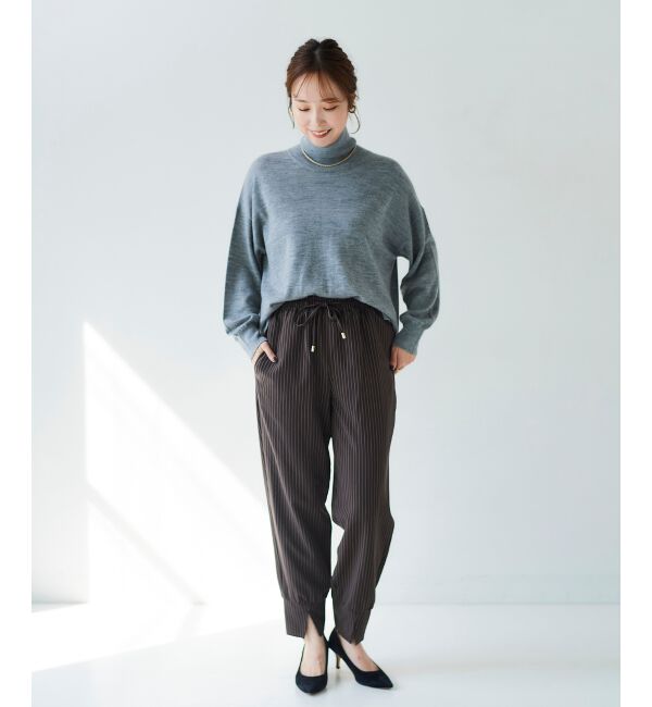 le.coeur blanc「ダブルストライプジョガーパンツ」|その他|