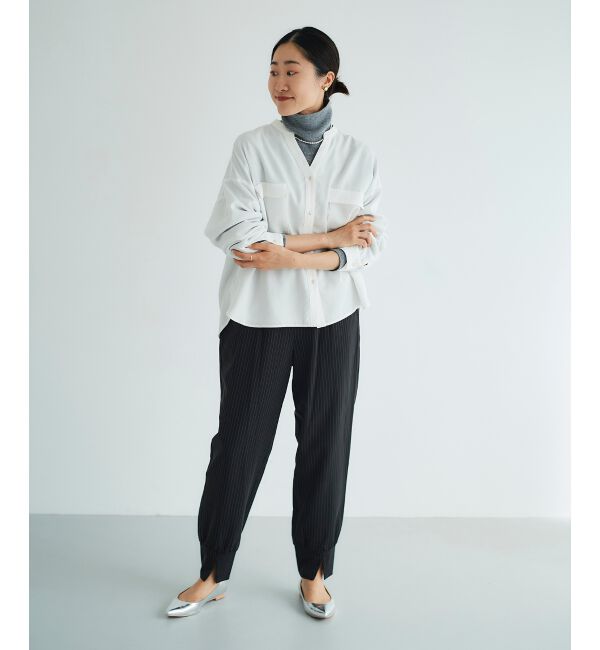 le.coeur blanc「ダブルストライプジョガーパンツ」|その他|