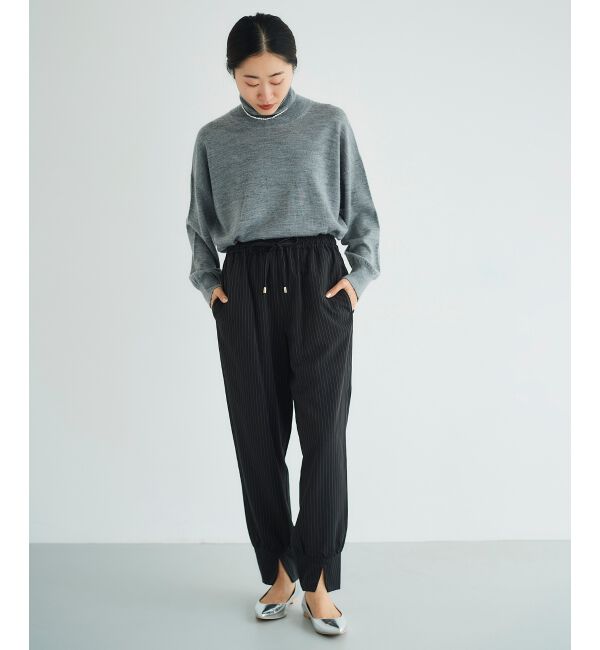 le.coeur blanc「ダブルストライプジョガーパンツ」|その他|