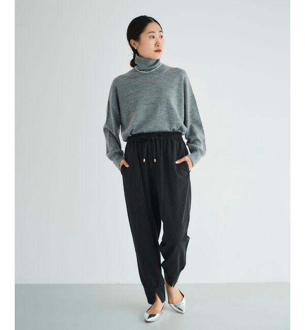 le.coeur blanc「ダブルストライプジョガーパンツ」|その他|