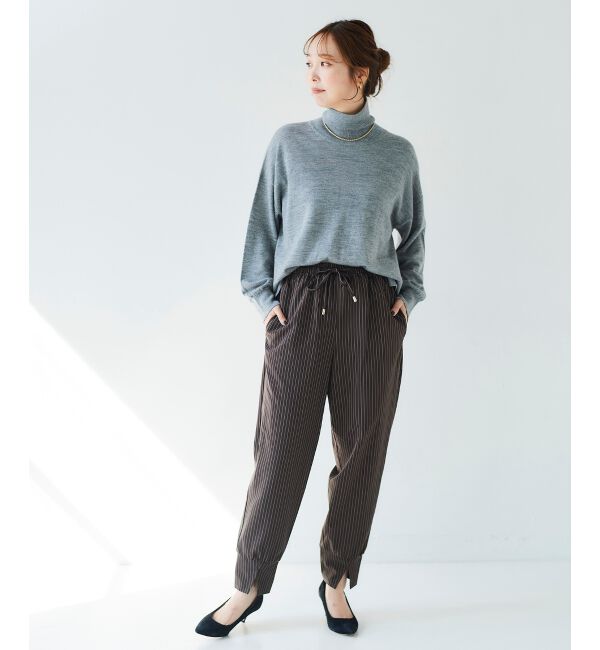 le.coeur blanc「ダブルストライプジョガーパンツ」|その他|