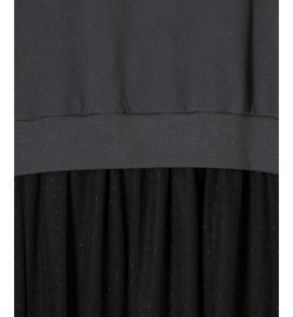 le.coeur blanc「チュールドッキングワンピース」|ワンピース|